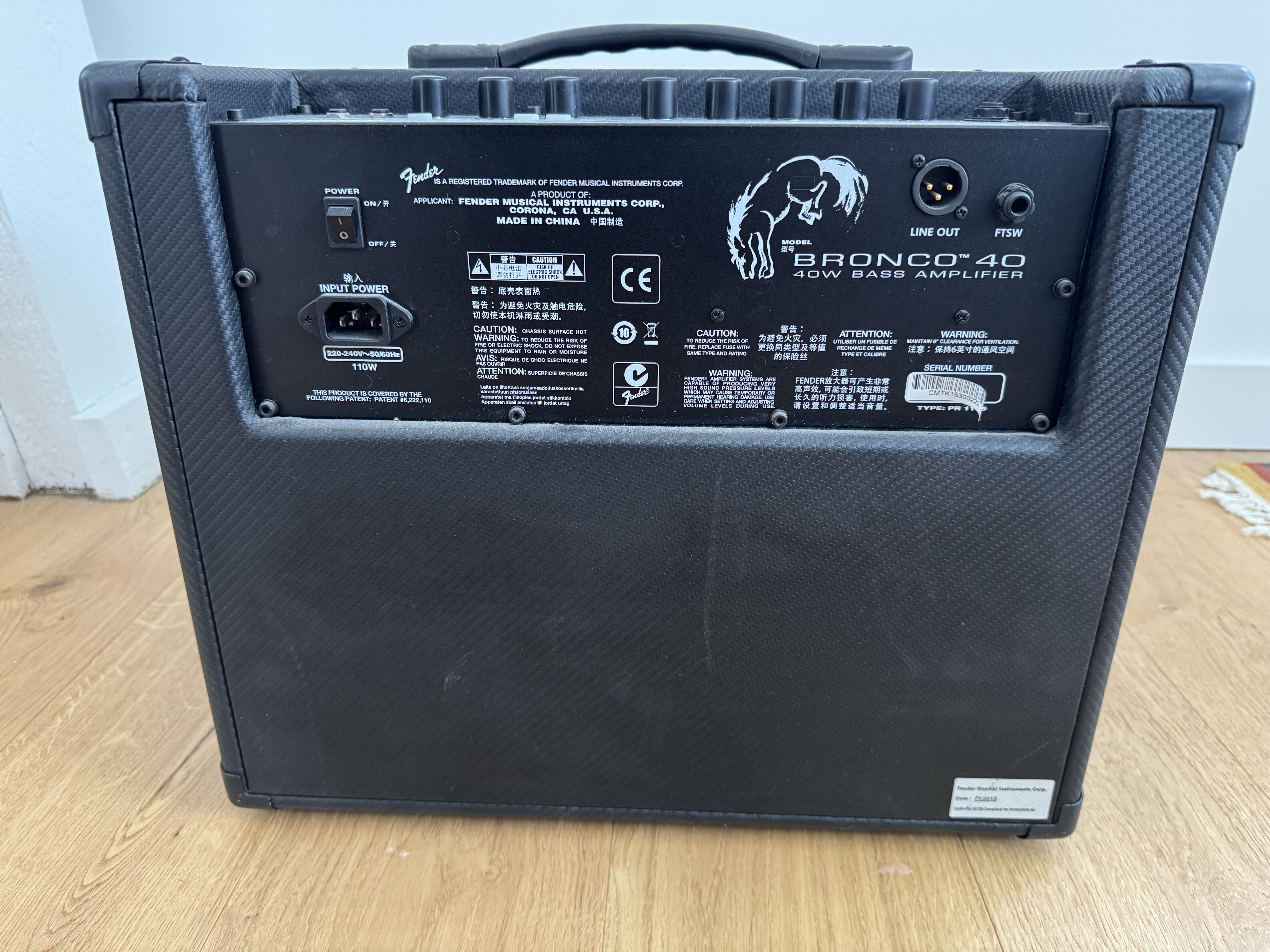 Fender Bronco 40 1x10
