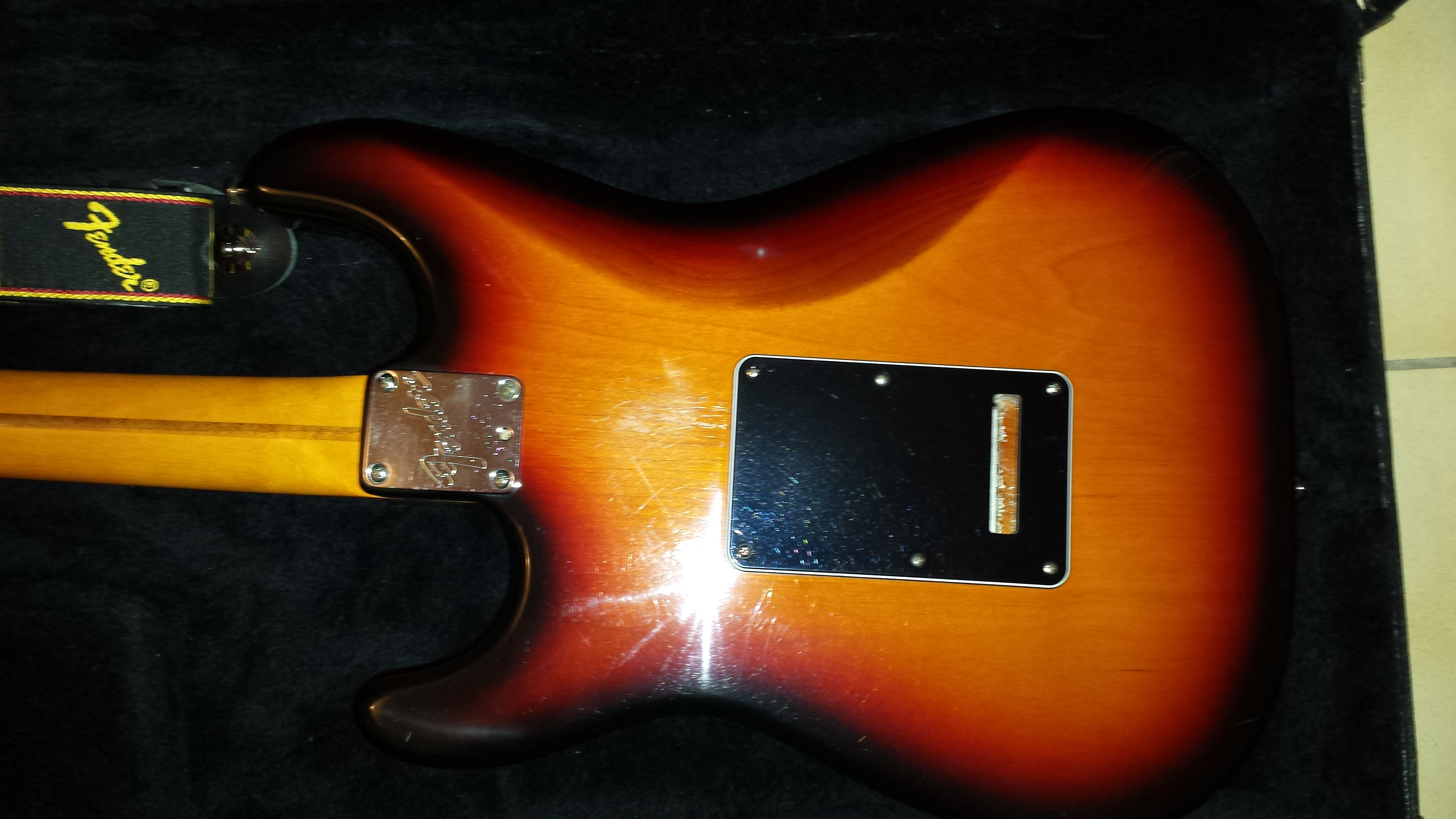 Photo Fender Classic Stratocaster Floyd Rose Fender Stratocaster