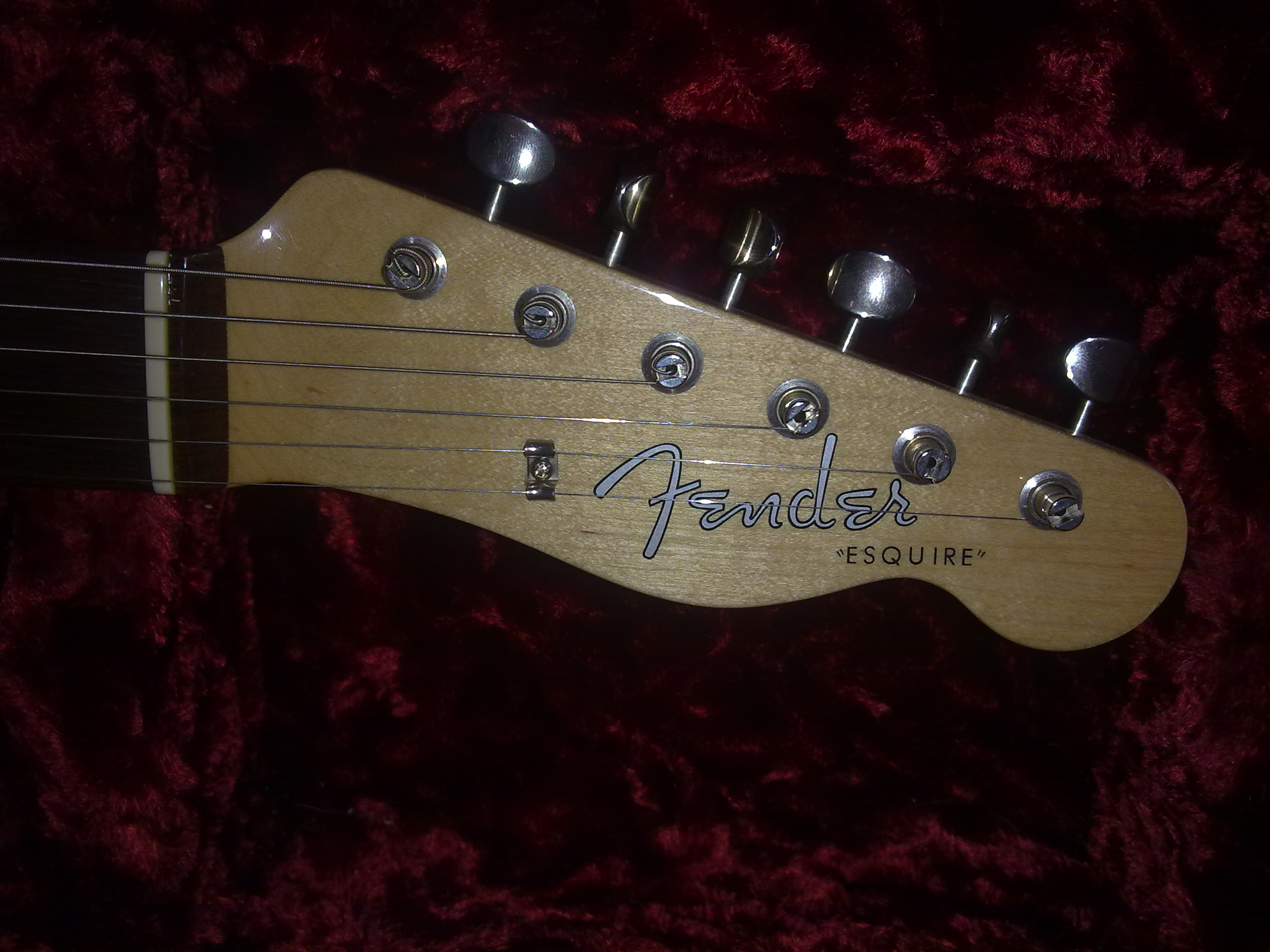 Photo Fender Custom Shop 2013 '59 Relic Esquire Fender Telecaster