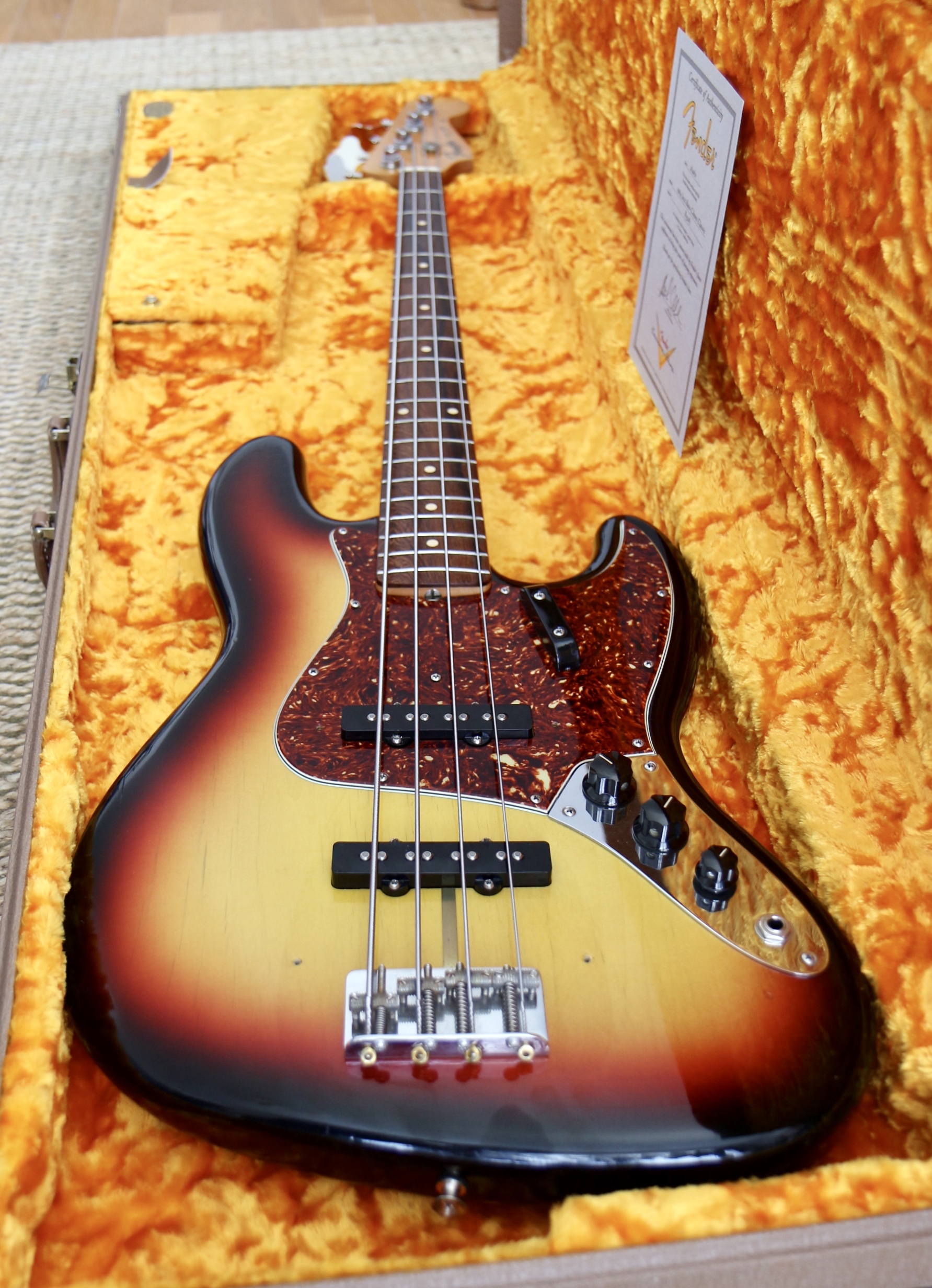 Photo Fender Custom Shop '64 Relic Jazz Bass Fender Custom Shop '64