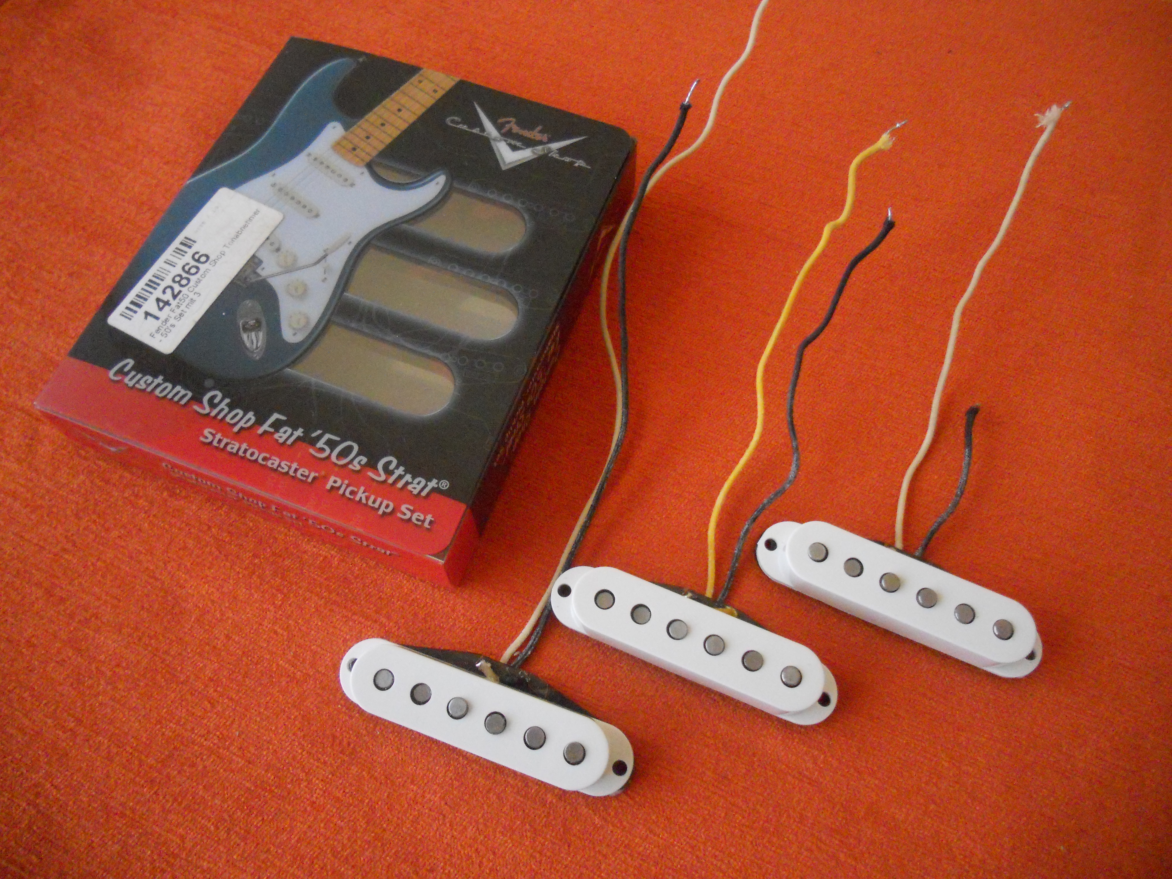 Fender Custom Shop Fat '50s Stratocaster Pickups image (417506