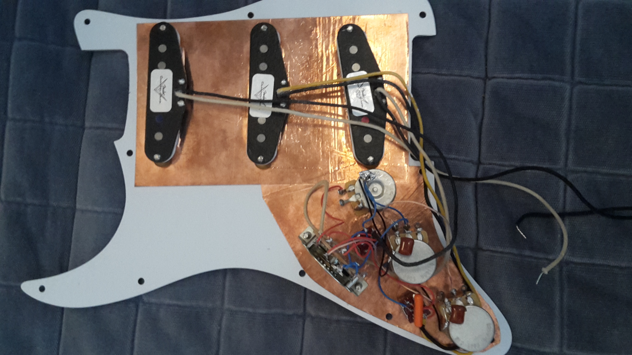 Photo Fender Custom Shop Texas Special Stratocaster Pickups : 3