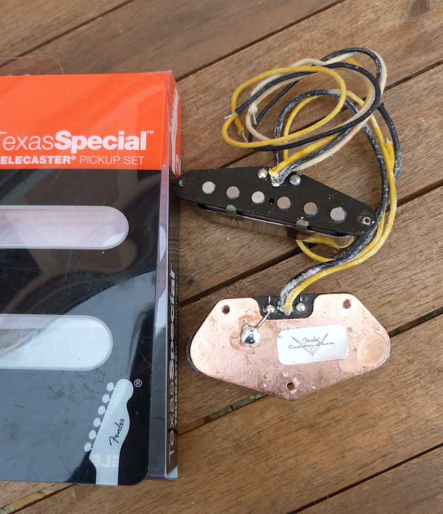 Photo Fender Custom Shop Texas Special Telecaster Pickups Fender
