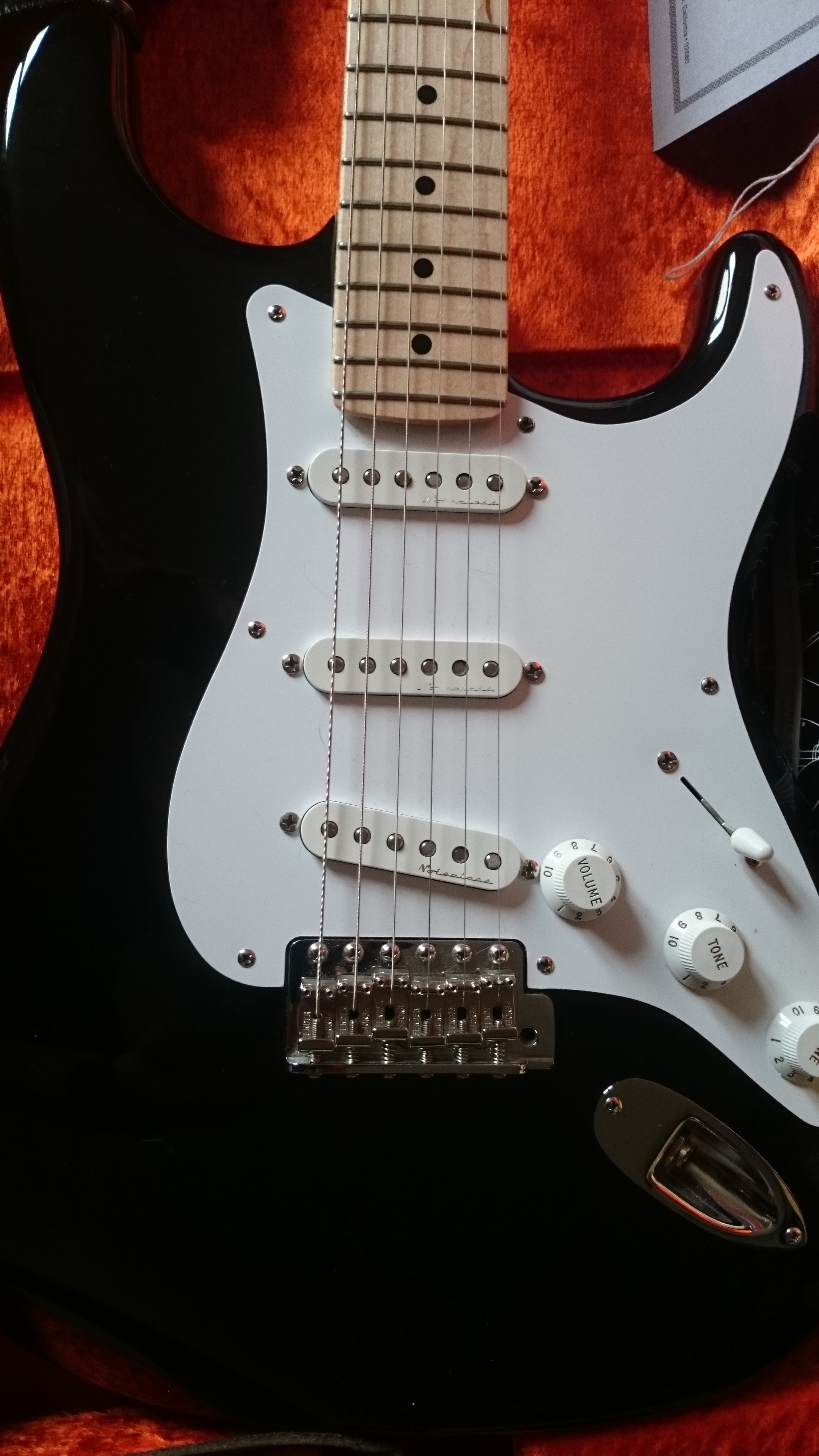 Photo Fender Eric Clapton Signature Stratocaster Fender Custom Shop