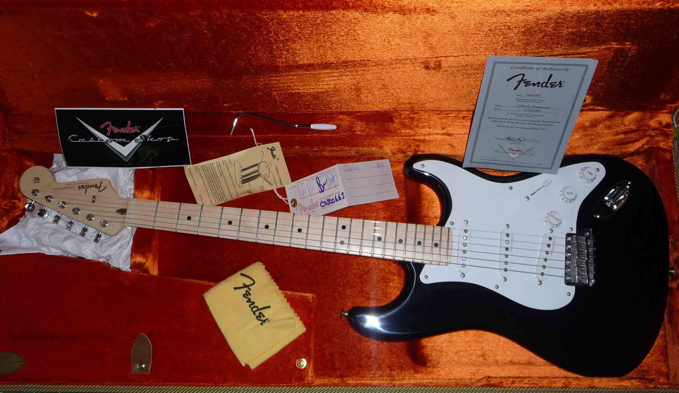 Photo Fender Eric Clapton Stratocaster Fender Custom Shop / Artist