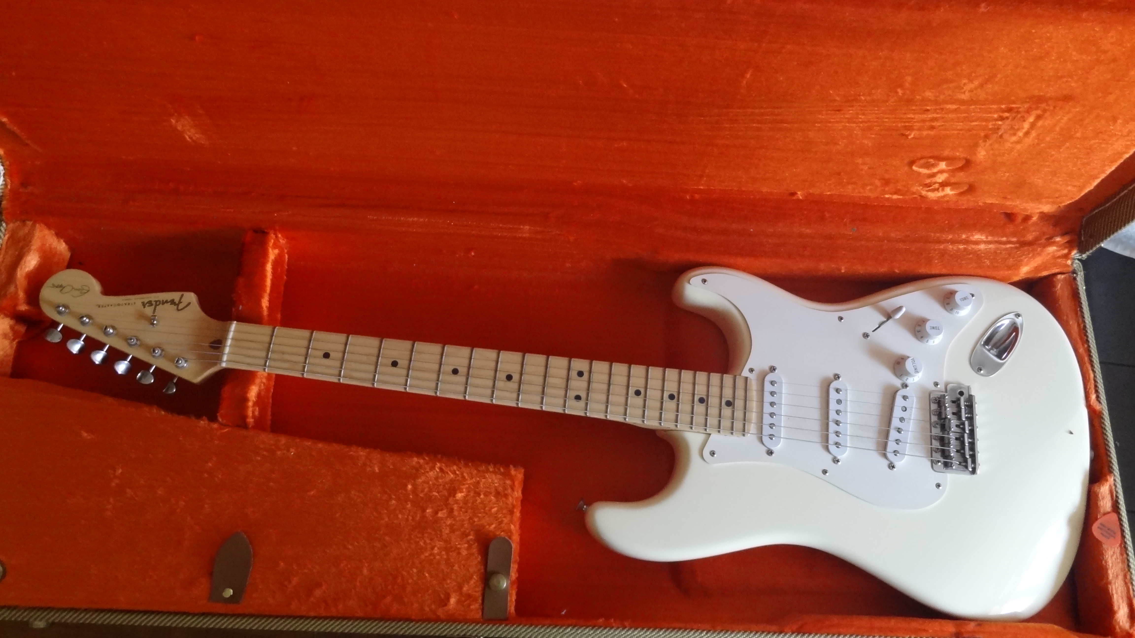 Photo Fender Eric Clapton Stratocaster Fender ERIC CLAPTON Olympic