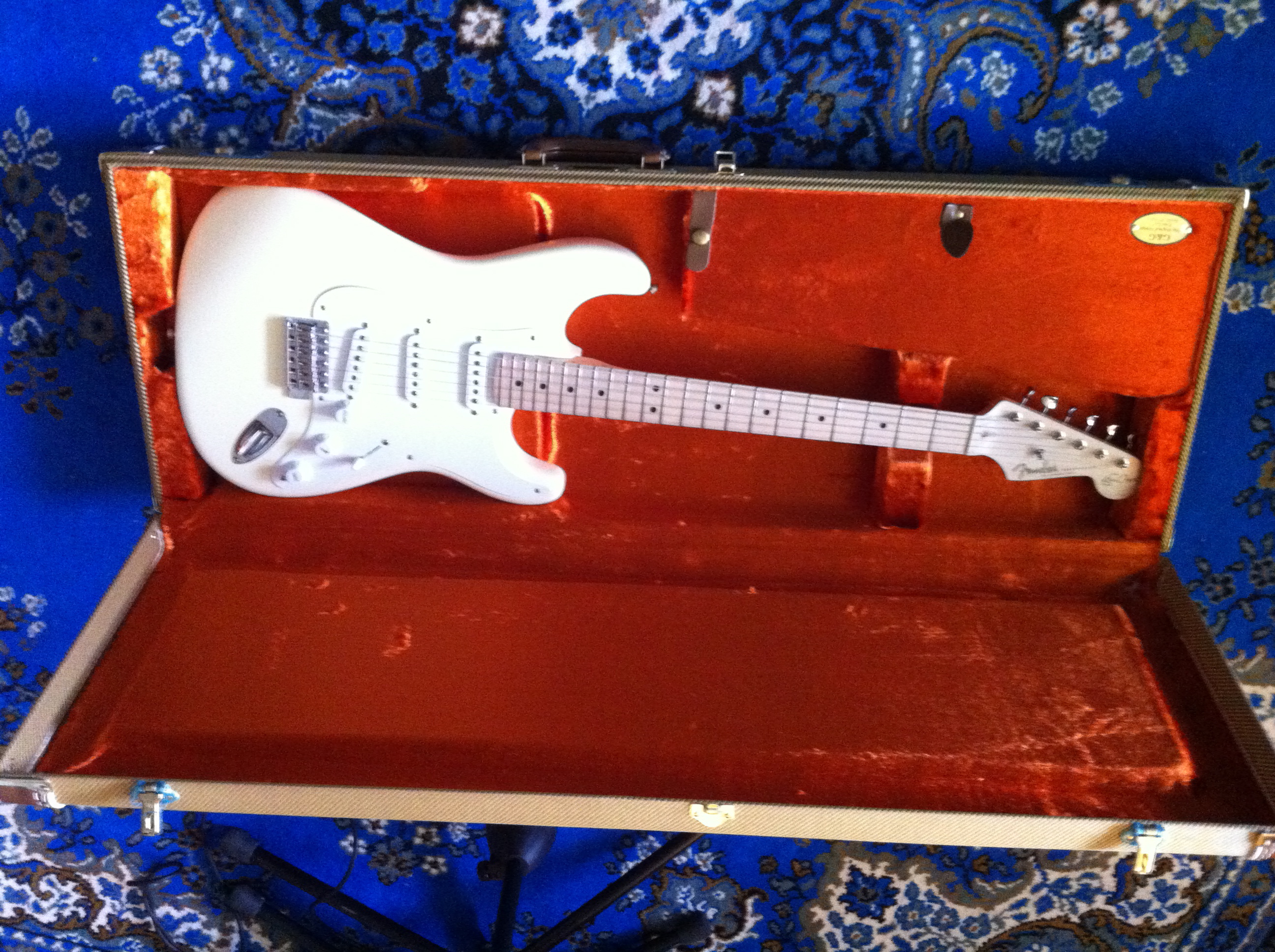 Photo Fender Eric Clapton Stratocaster Fender Eric Clapton