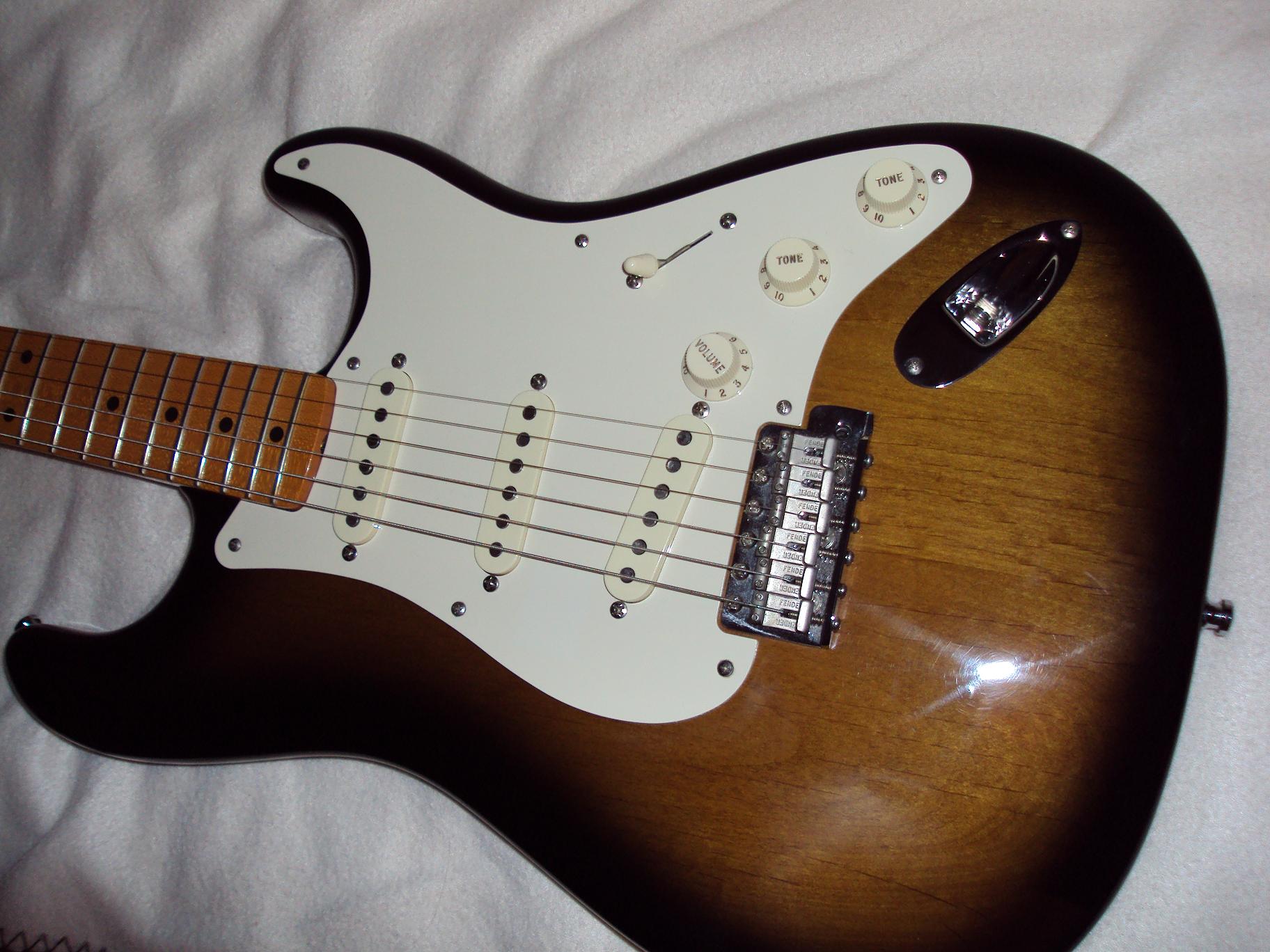 Photo Fender Eric Johnson Stratocaster Maple Fender Artist Signature