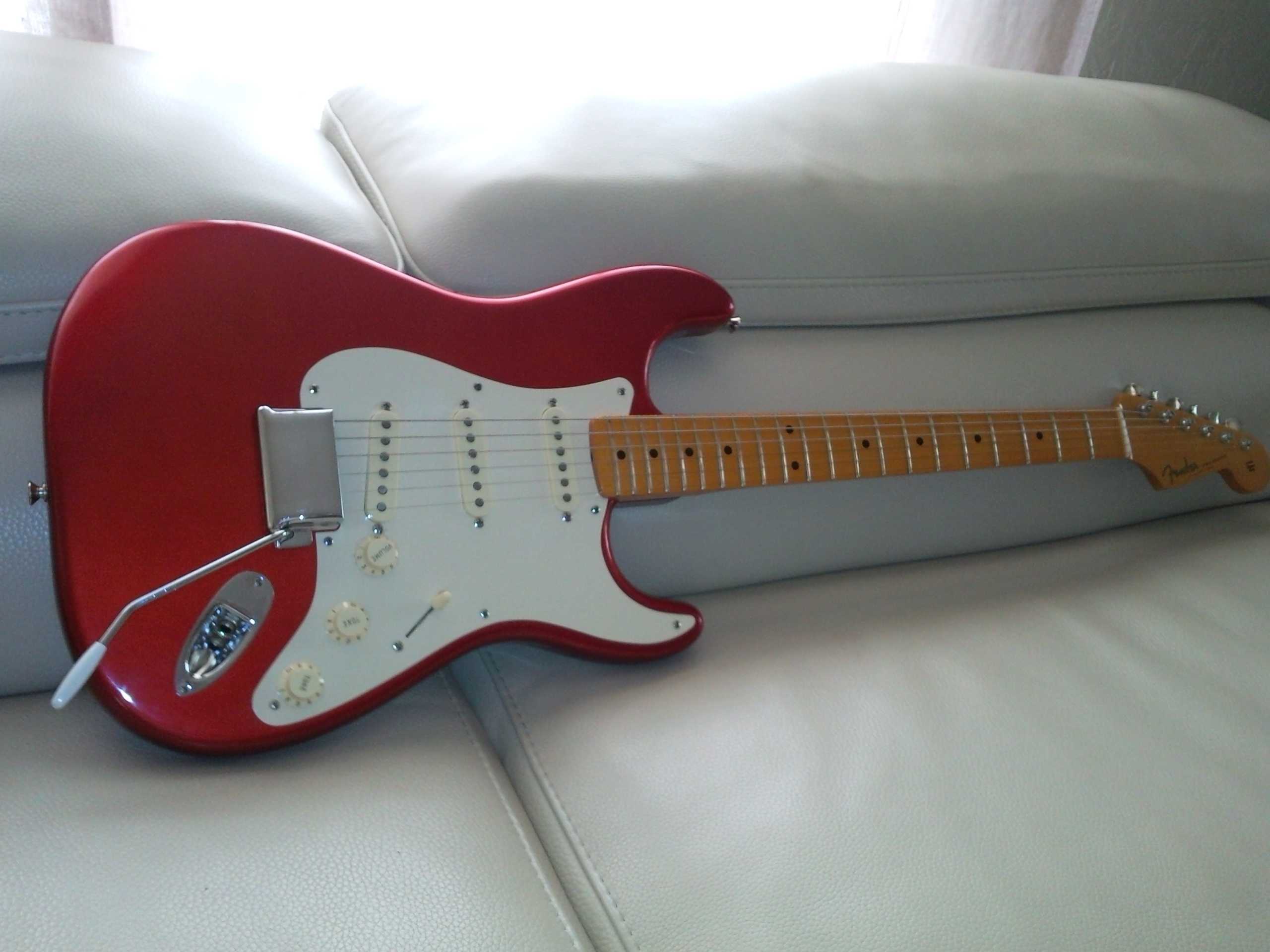 Photo Fender Eric Johnson Stratocaster Maple Fender Eric Johnson