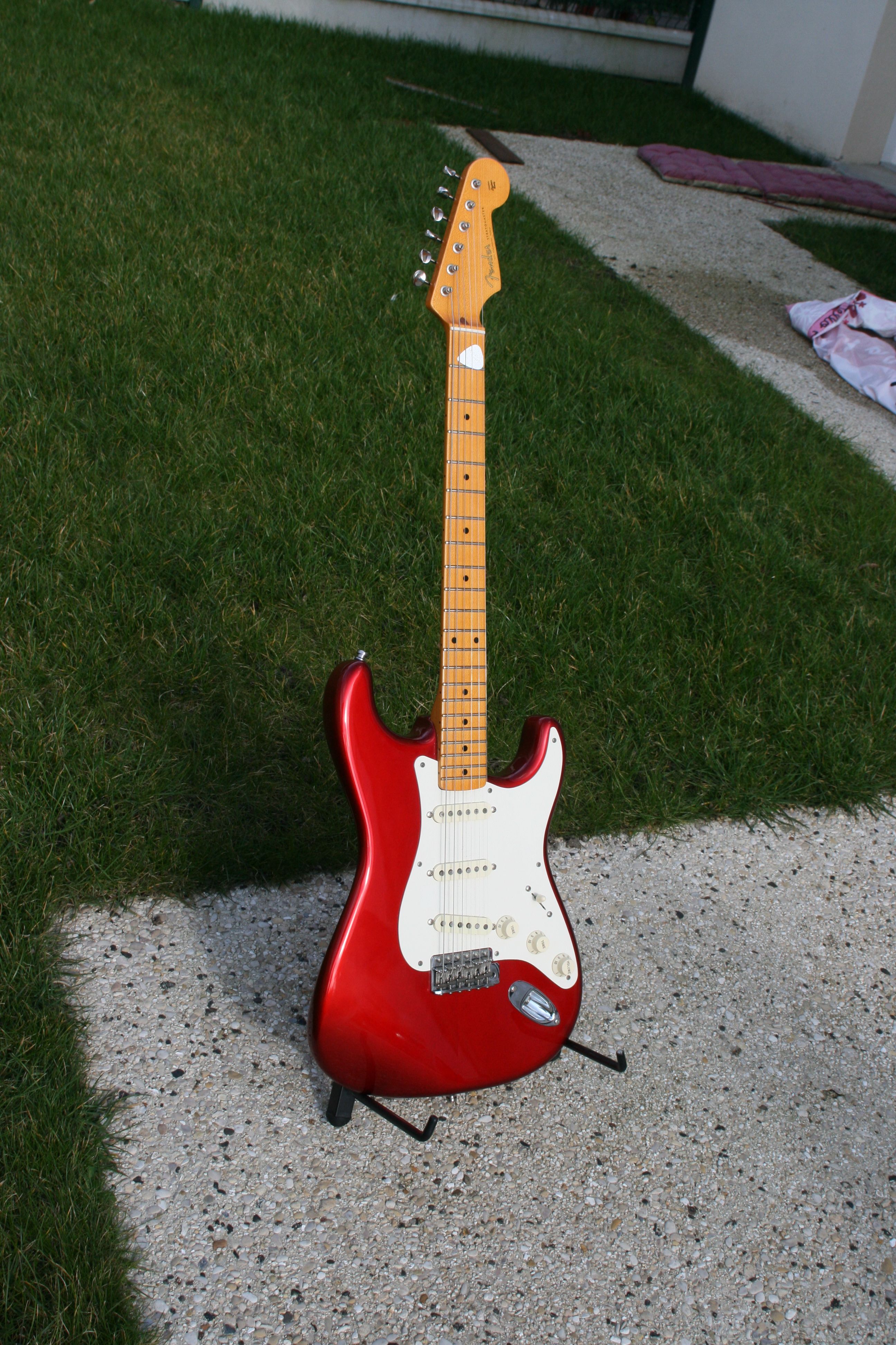 Photo Fender Eric Johnson Stratocaster Maple Fender Eric Johnson