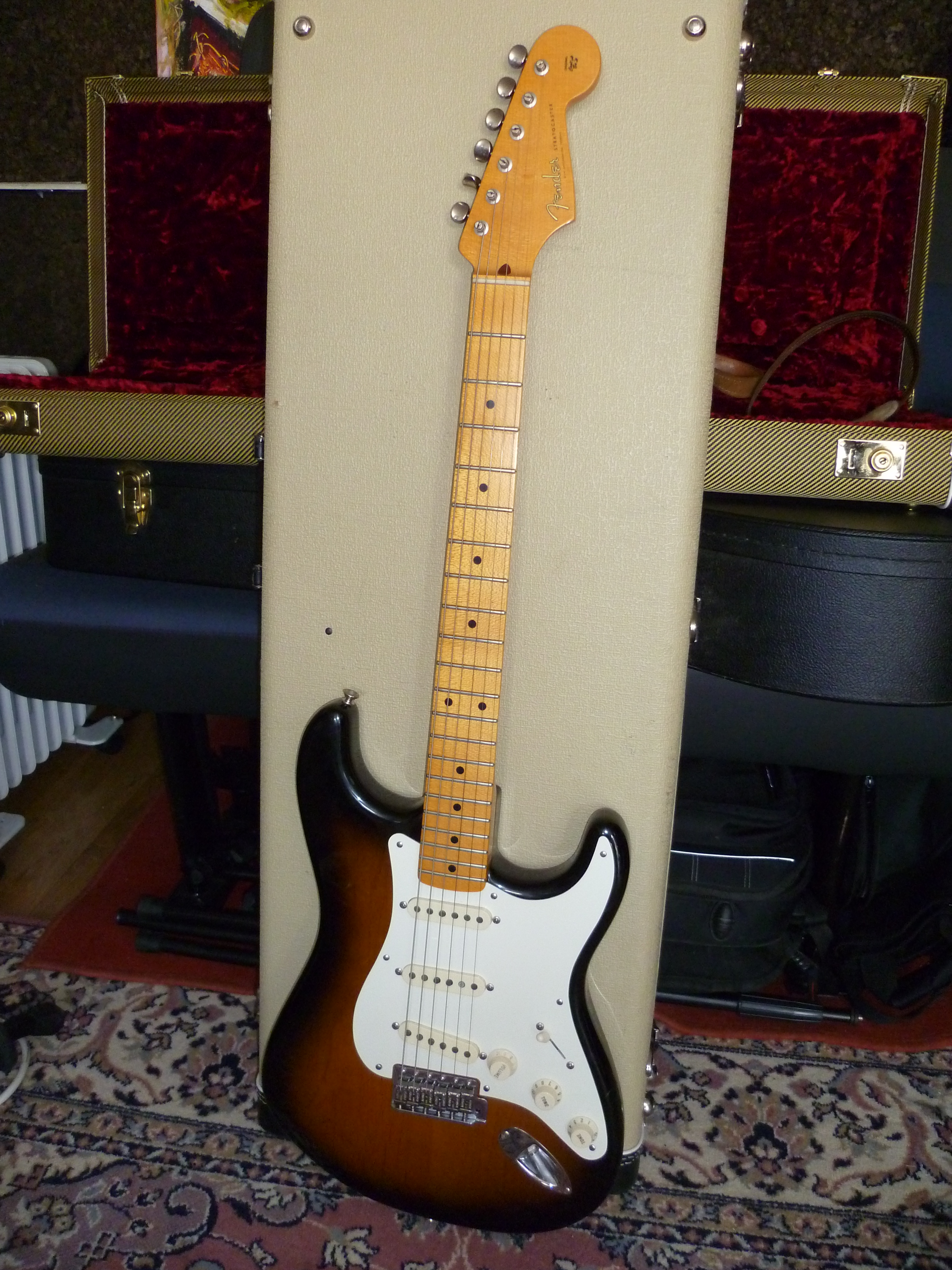 Photo Fender Eric Johnson Stratocaster Maple Fender Eric Johnson