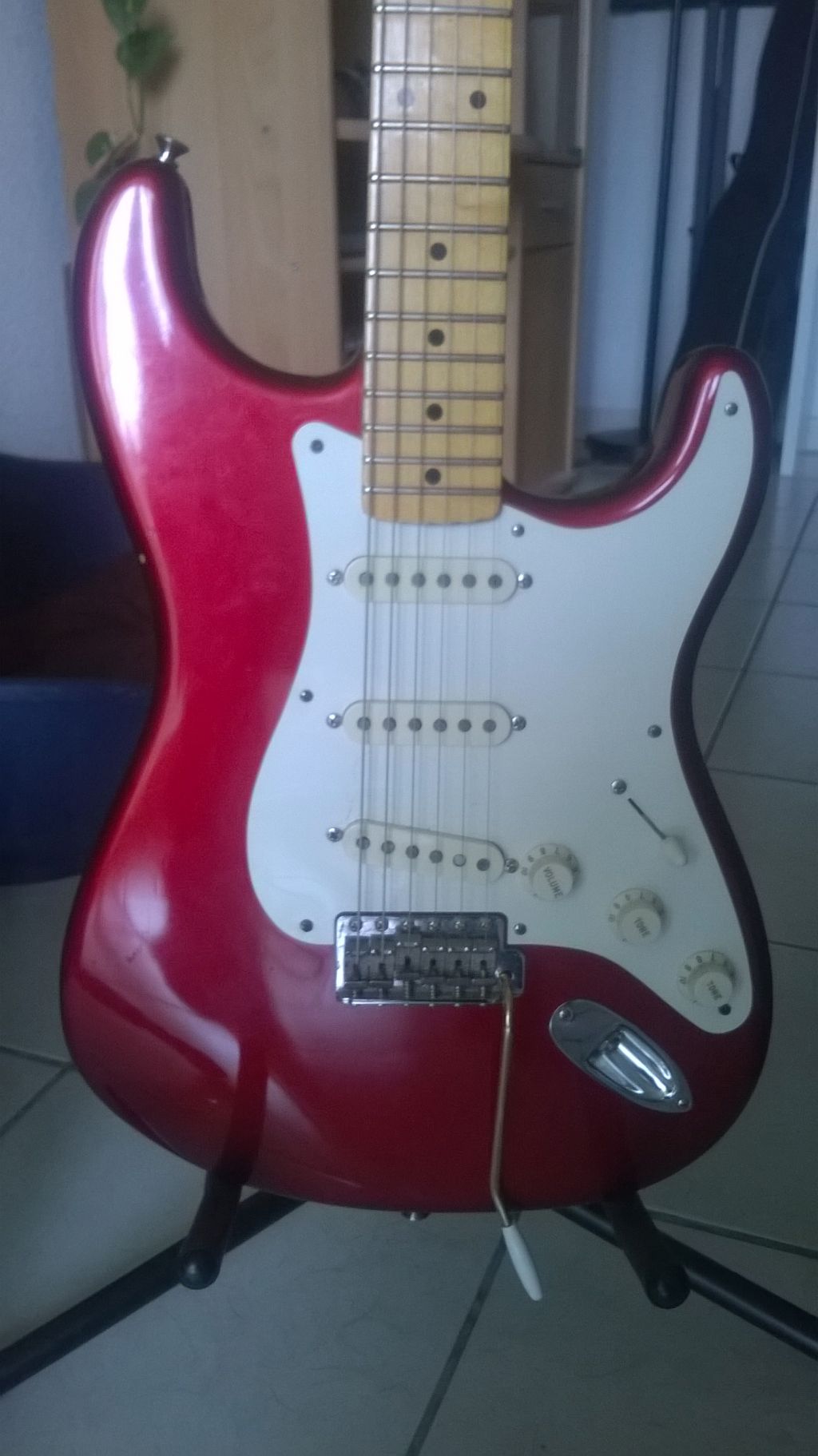 Photo Fender Eric Johnson Stratocaster Maple Fender Eric Johnson