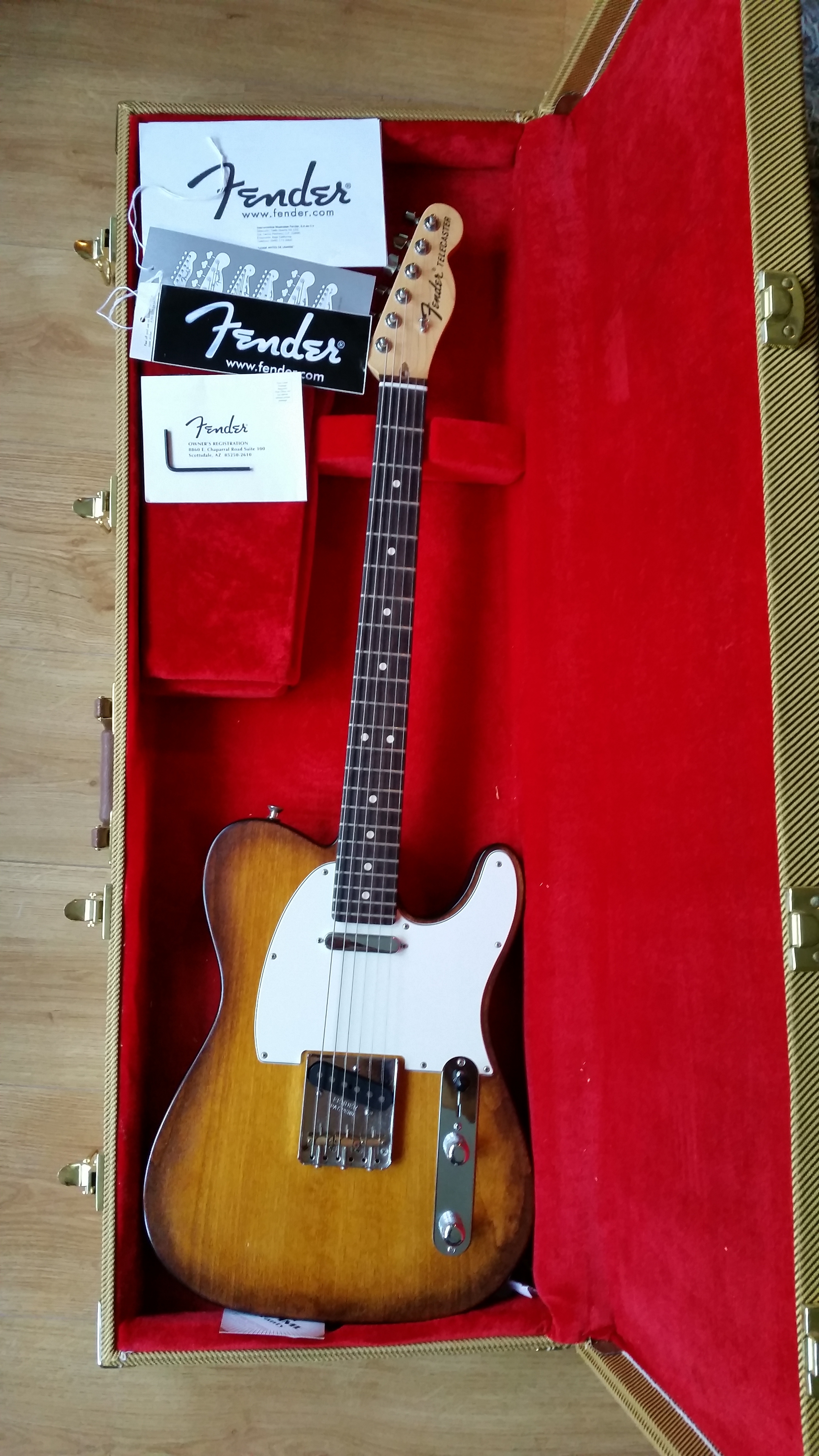 Photo Fender Fsr 60th Anniversary Thomann American Special Telecaster Fender Fsr 60th 5723