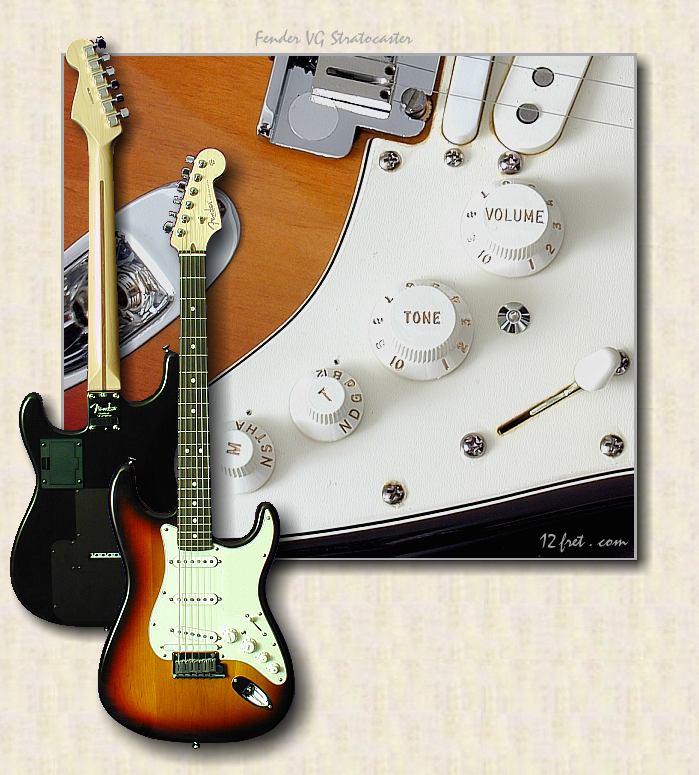 Photo Fender G5 VGStratocaster Fender VG Stratocaster Black