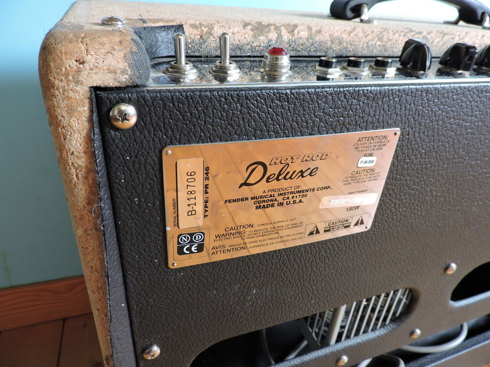 Photo Fender Hot Rod Deluxe Ampli3.JPG (1785834) Audiofanzine