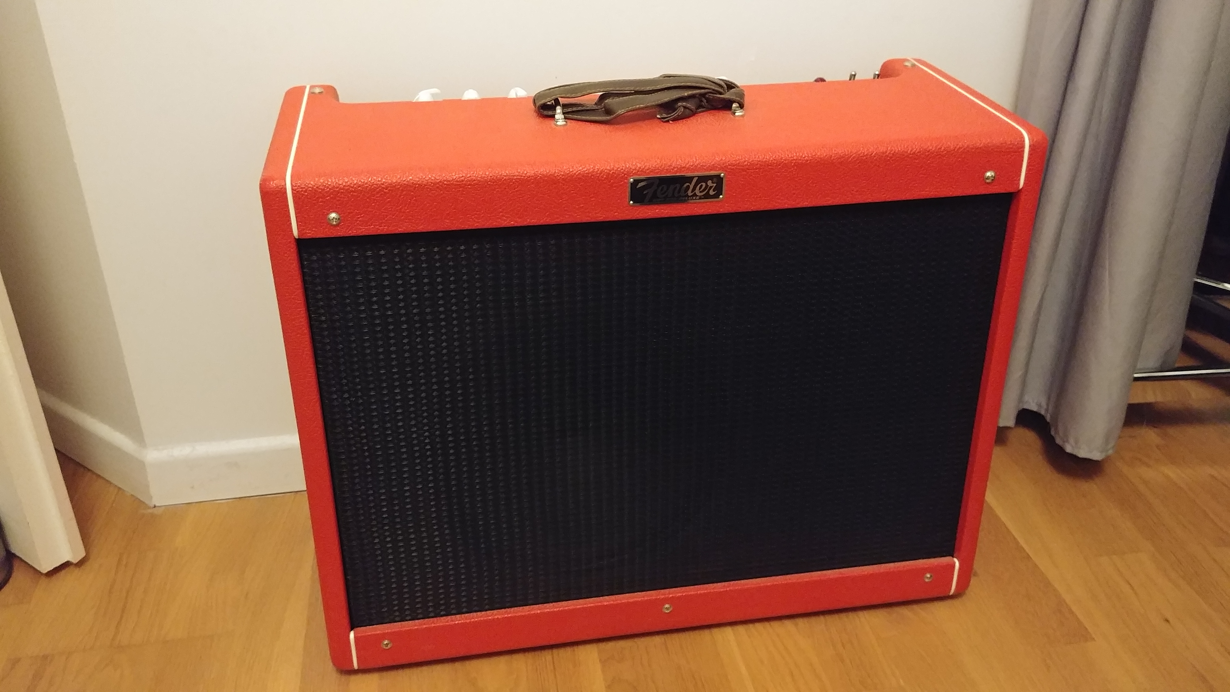 Fender Hot Rod Deluxe III Red October & Eminence Red Coat Wizard