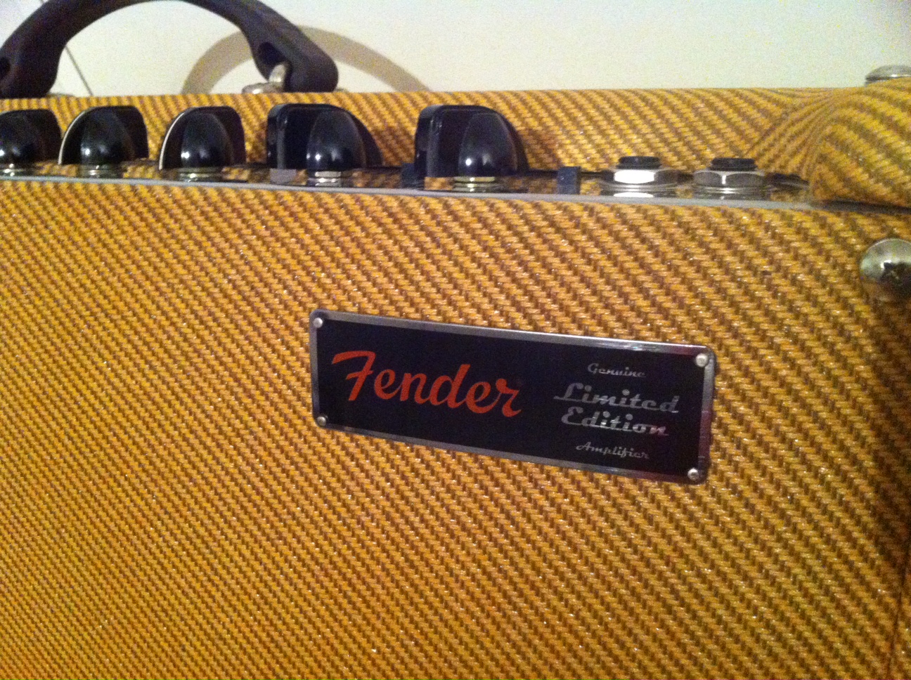 Photo Fender Hot Rod Deluxe Lacquered Tweed & Jensen C12N Limited Edition Fender Hot Rod