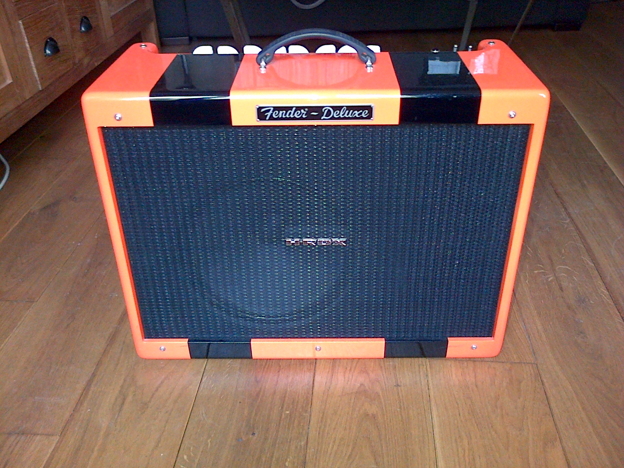 Photo Fender Hot Rod Deluxe Orange Limited Edition Fender Hot Rod