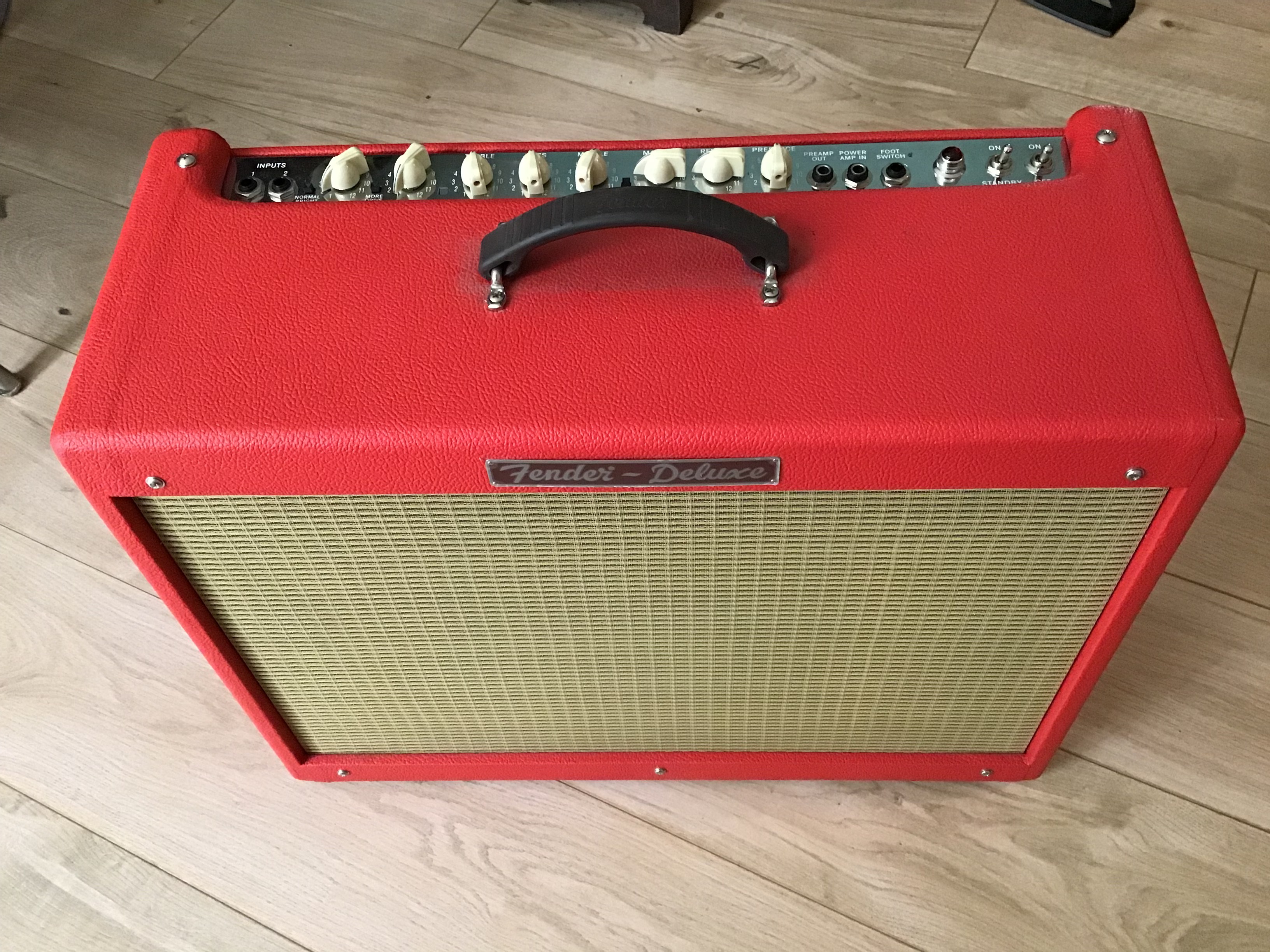 fender hot rod deluxe texas red limited edition (IledeFrance