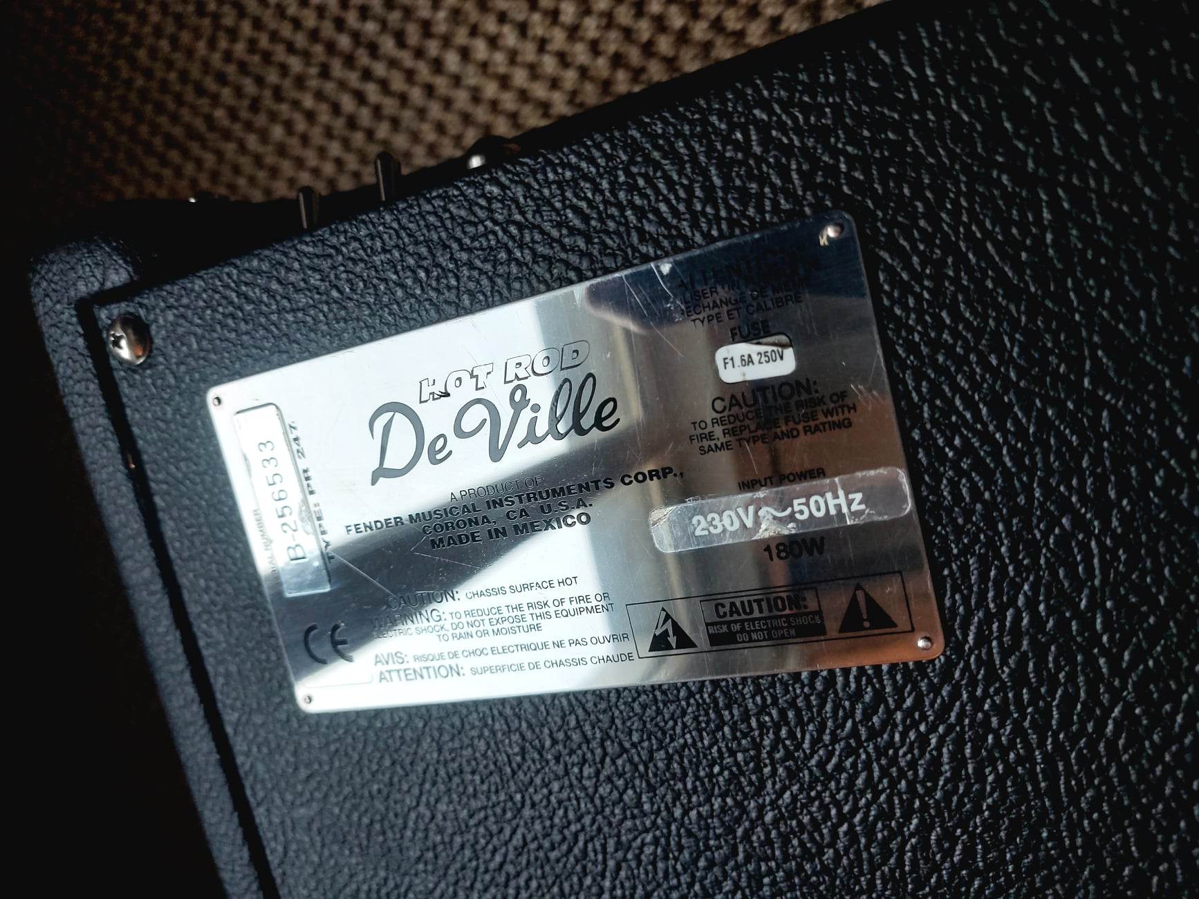 Hot Rod DeVille 410 Fender Hot Rod DeVille 410 Audiofanzine