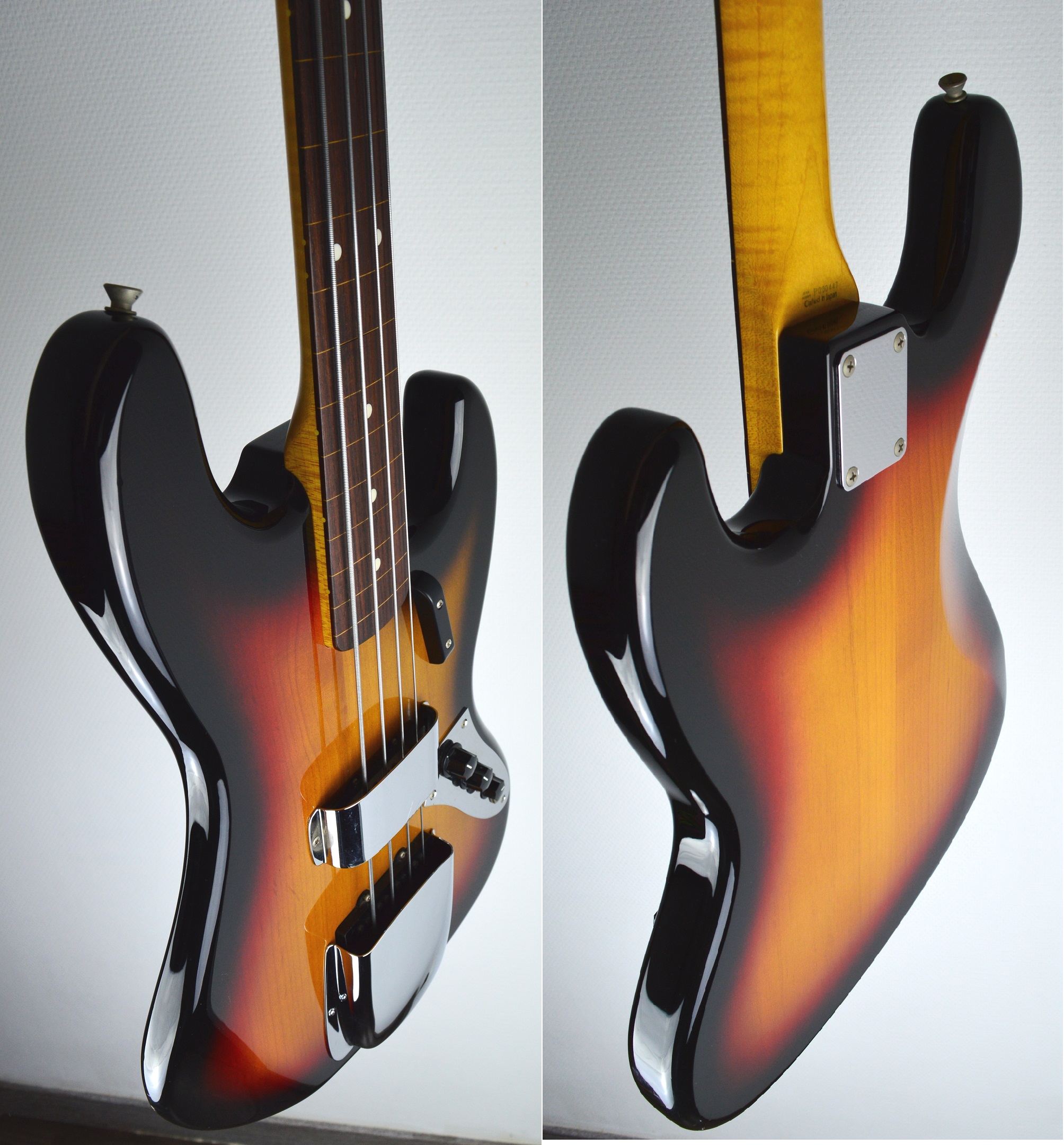 Photo Fender Jaco Pastorius Fretless Jazz Bass Fender Jaco Pastorius