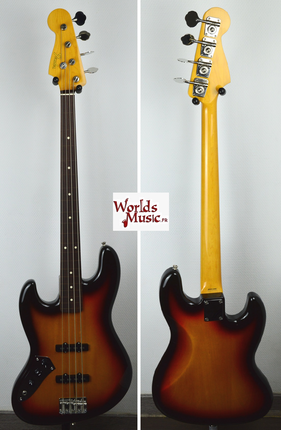 Photo Fender Jazz Bass Fretless Japan Fender Jazz Bass Fretless Japan 79877 2066494