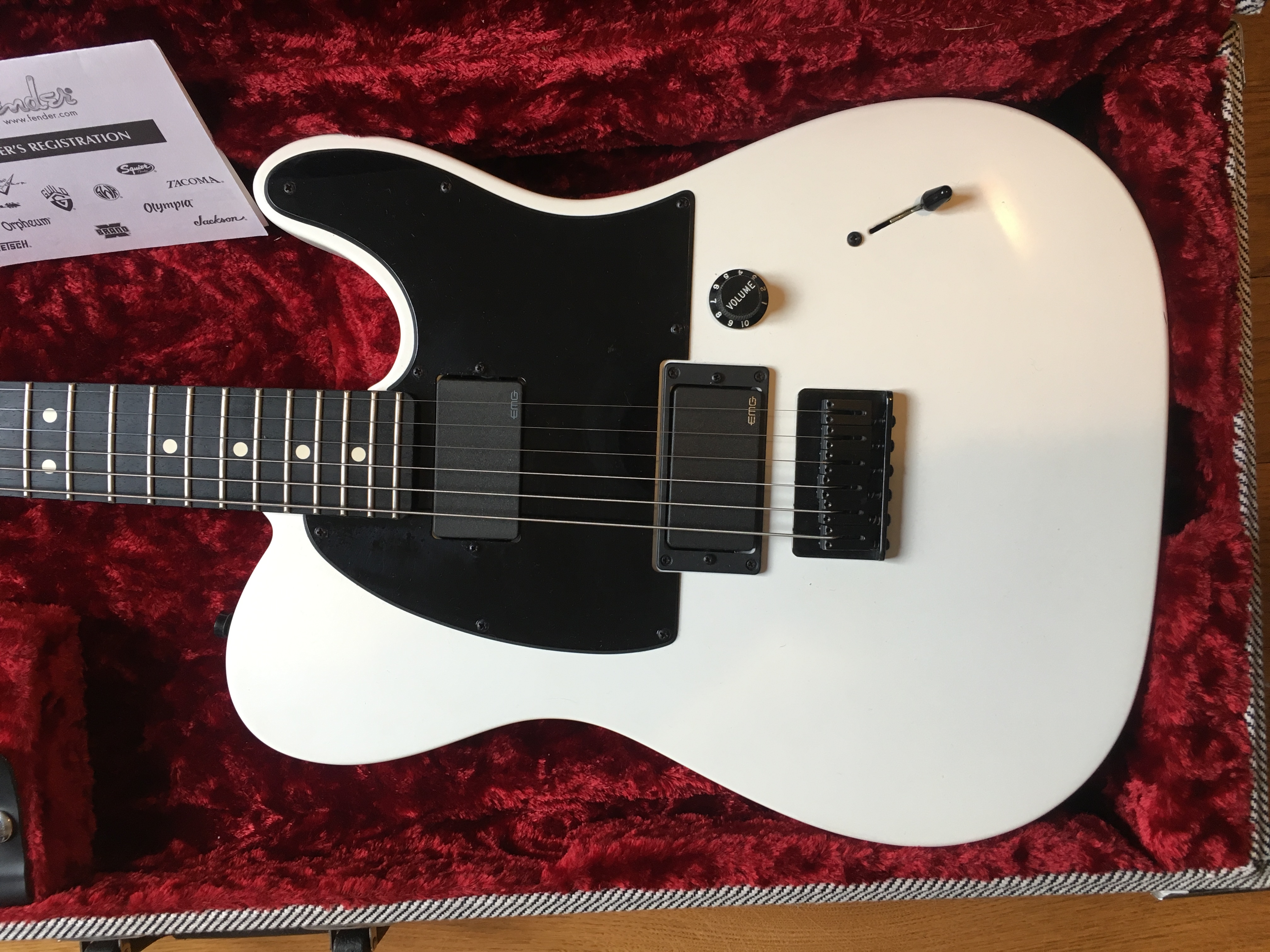 Photo Fender Jim Root Telecaster Fender Jim Root Telecaster Audiofanzine