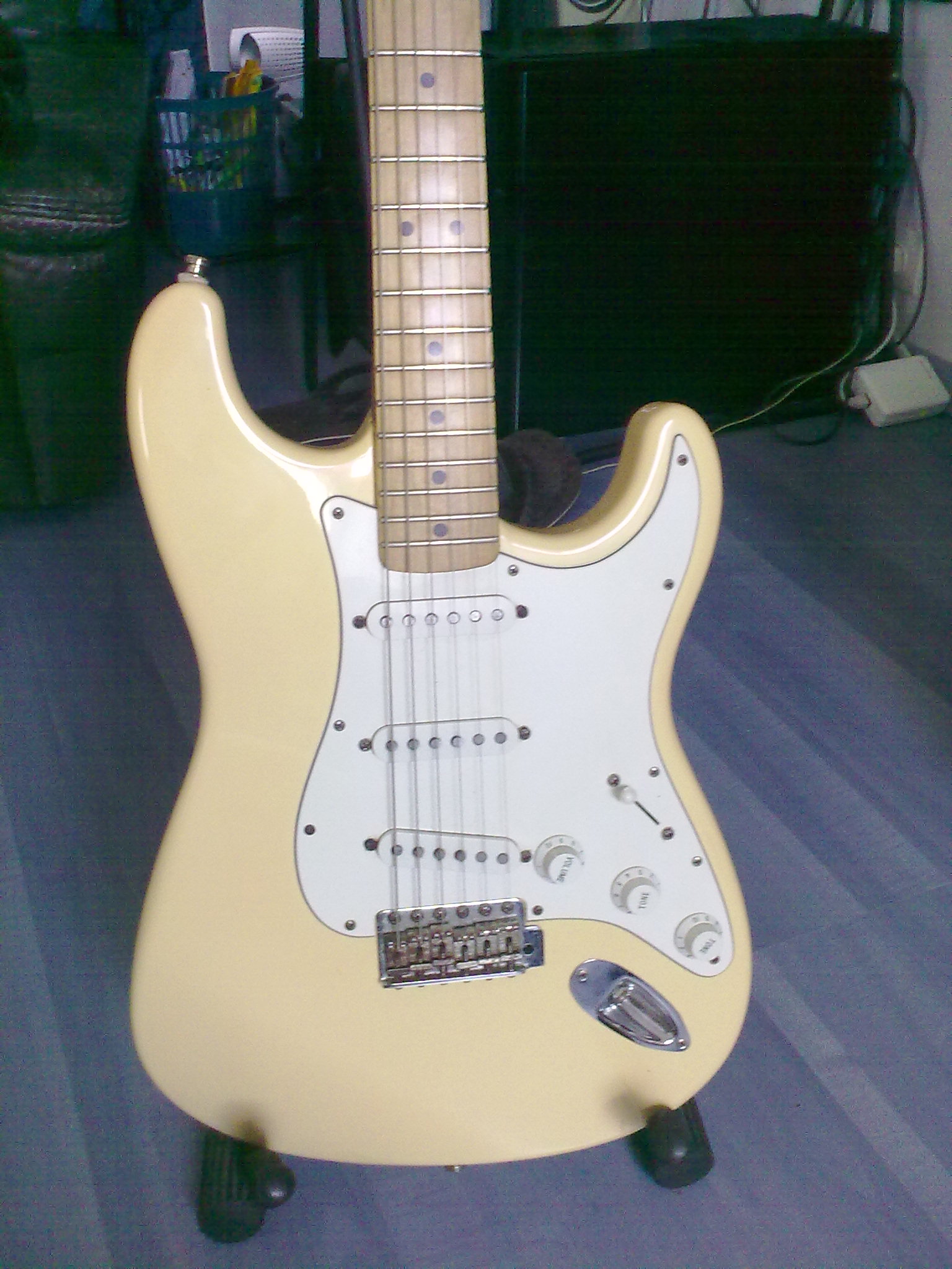 Photo Fender Jimmie Vaughan Tex-Mex Strat : Fender Stratocaster Jimmie ...