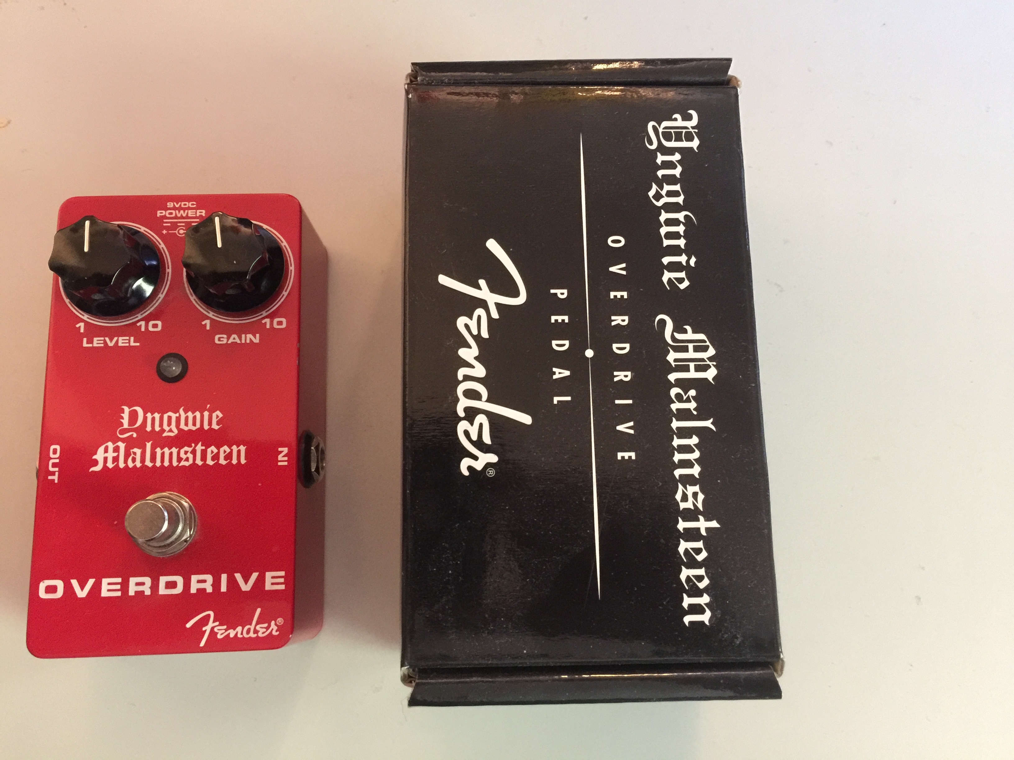 Malmsteen Overdrive Pedal - Fender Malmsteen Overdrive Pedal - Audiofanzine