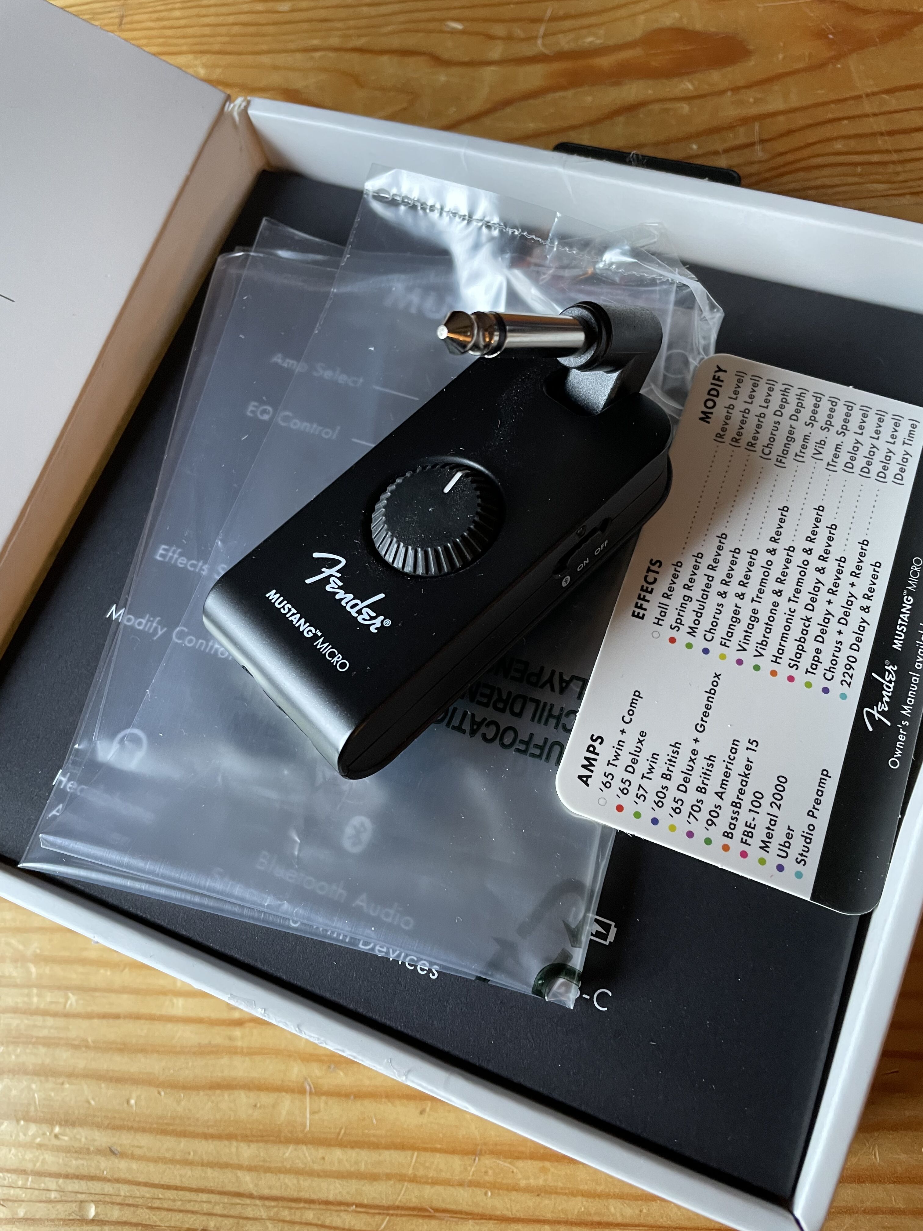 Mustang Micro Fender Mustang Micro Audiofanzine