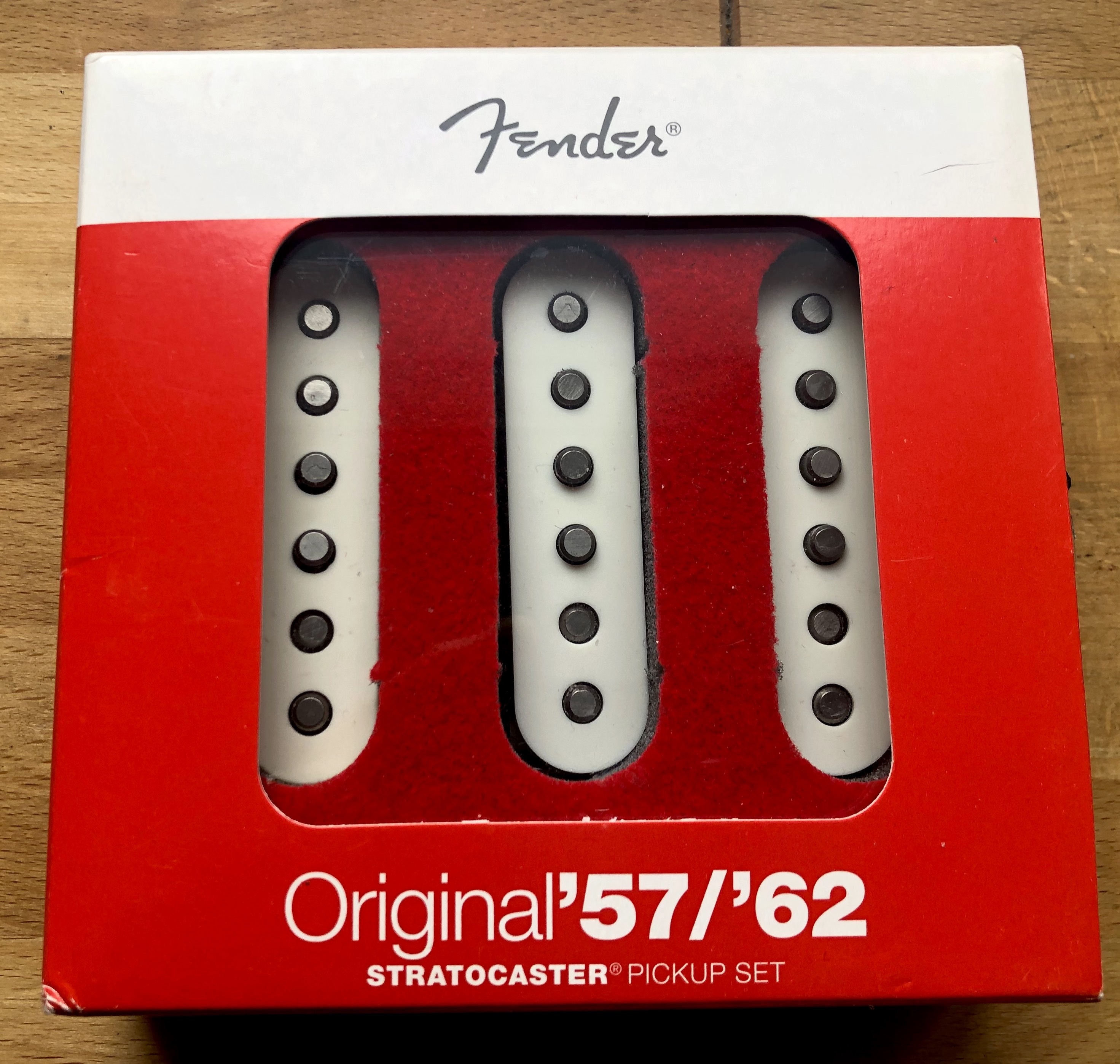 Original '57/ '62 Stratocaster Pickup Set Fender Audiofanzine