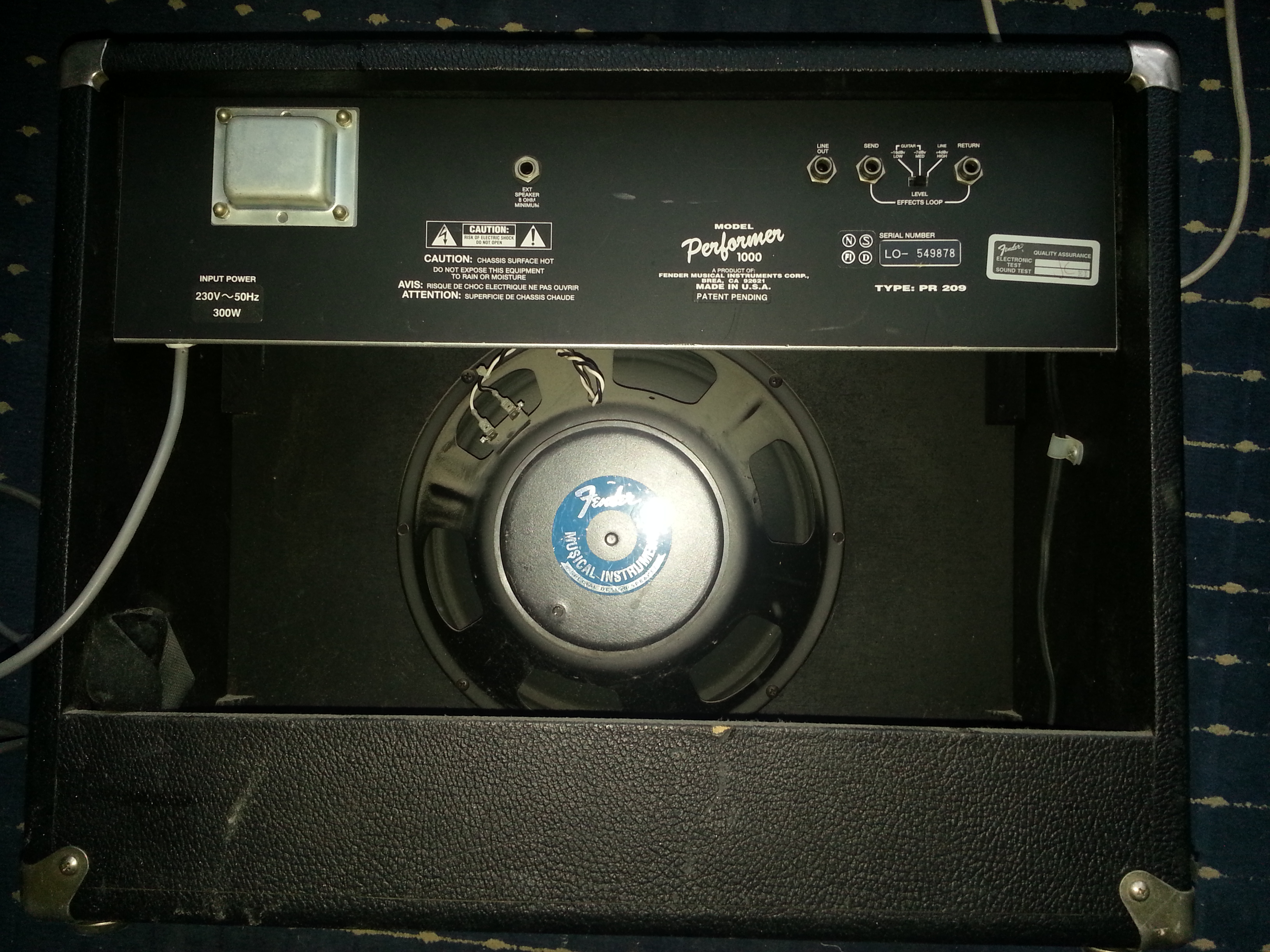 Fender Performer 1000 image (503280) Audiofanzine