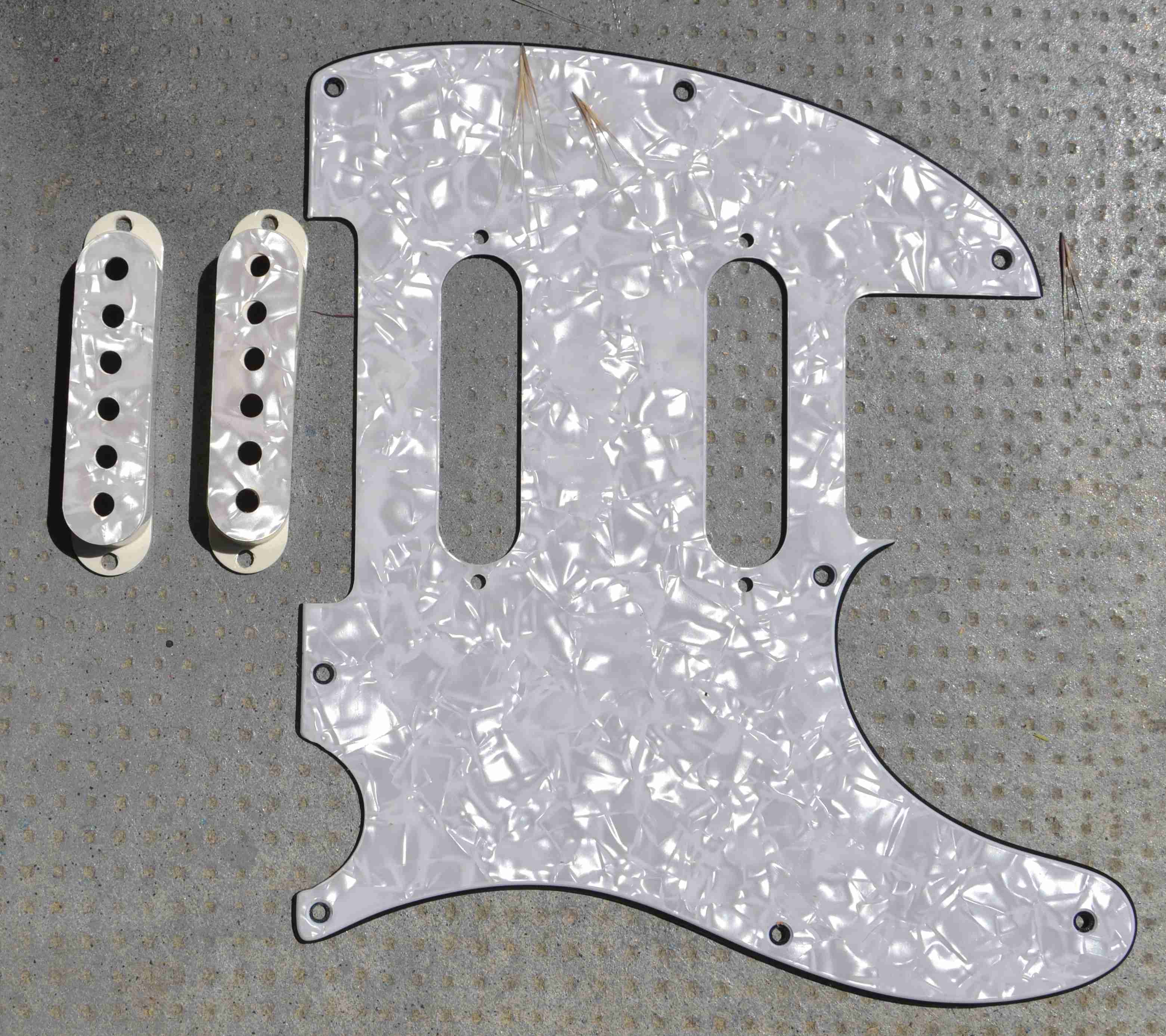 Photo Fender Pickguard Telecaster Fender pickguard telecaster 5 ply