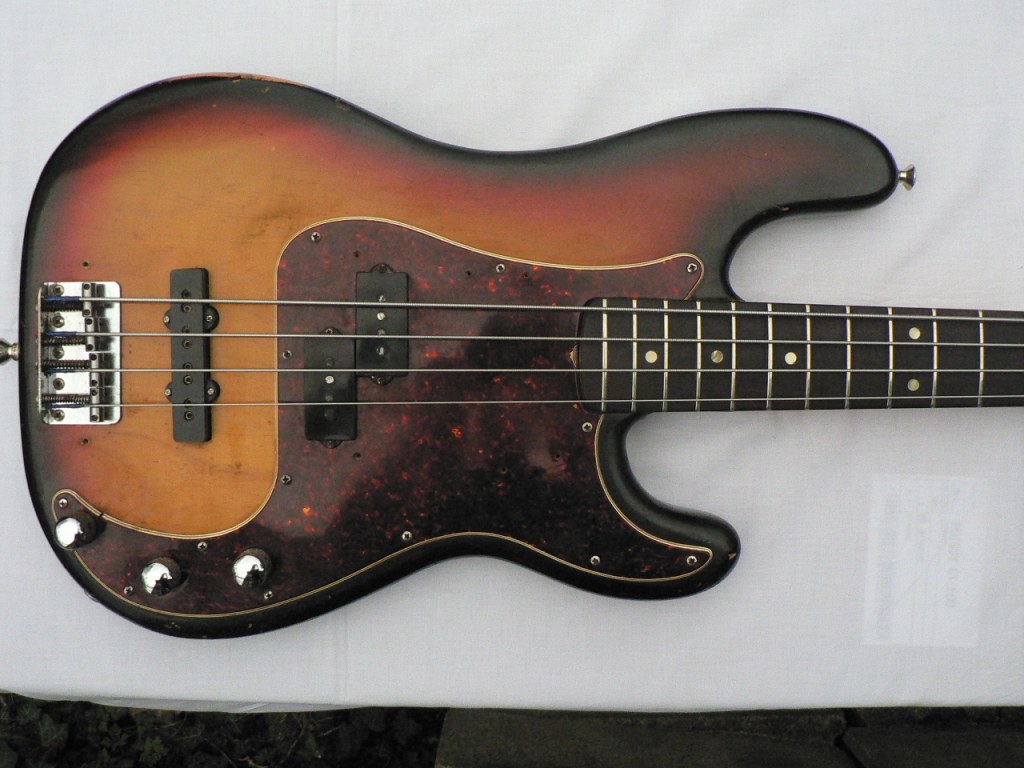 Photo Fender Precision Bass (1972) Fender P BASS (PJ) 72 (57831