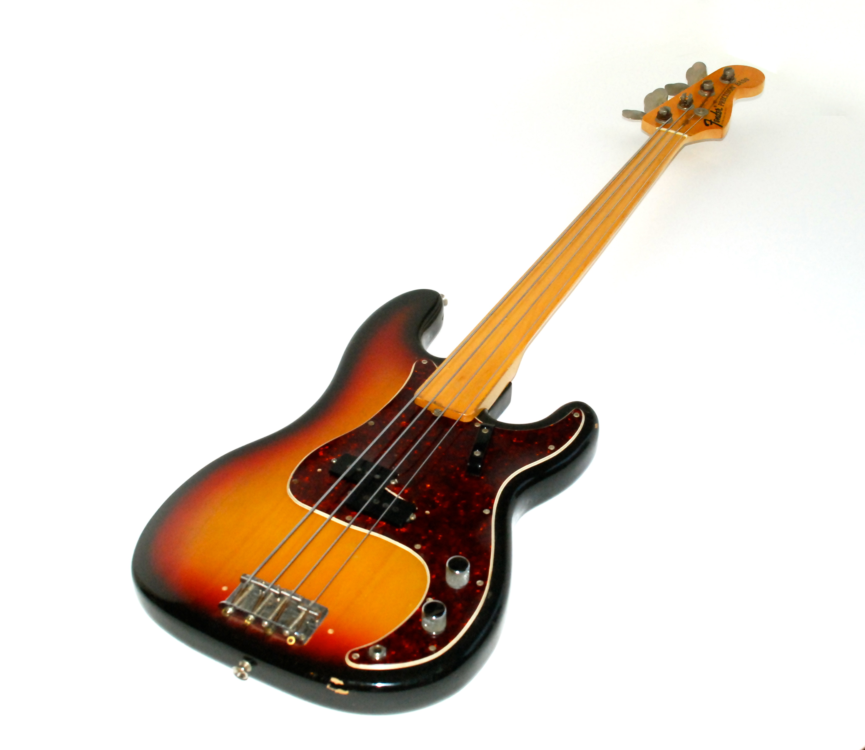 Photo Fender Precision Bass 1977 Fender 77 Precision Fretless 800380 Audiofanzine 1209