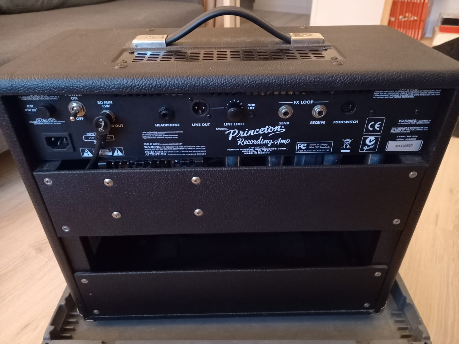 Pro Tube Princeton Recording Amp Fender Audiofanzine