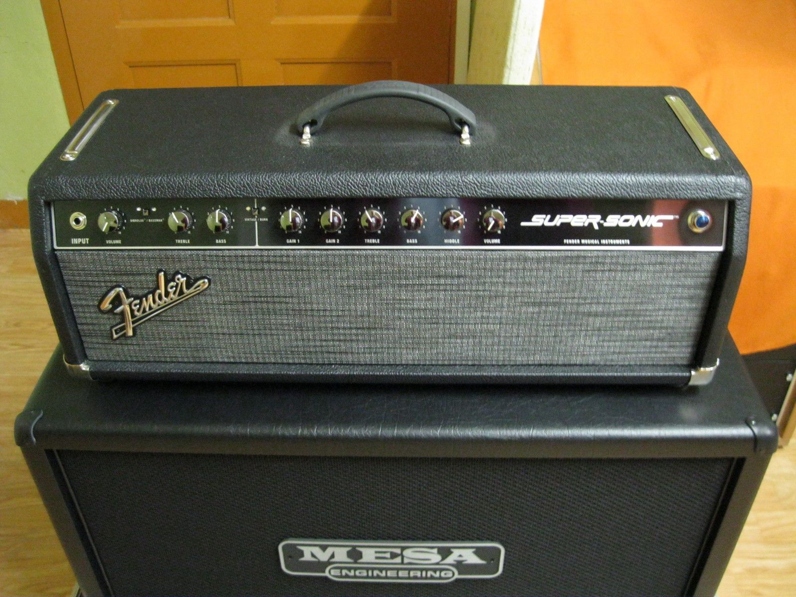 Photo Fender Pro Tube Super-Sonic 60 Head : Fender Super Sonic Head ...