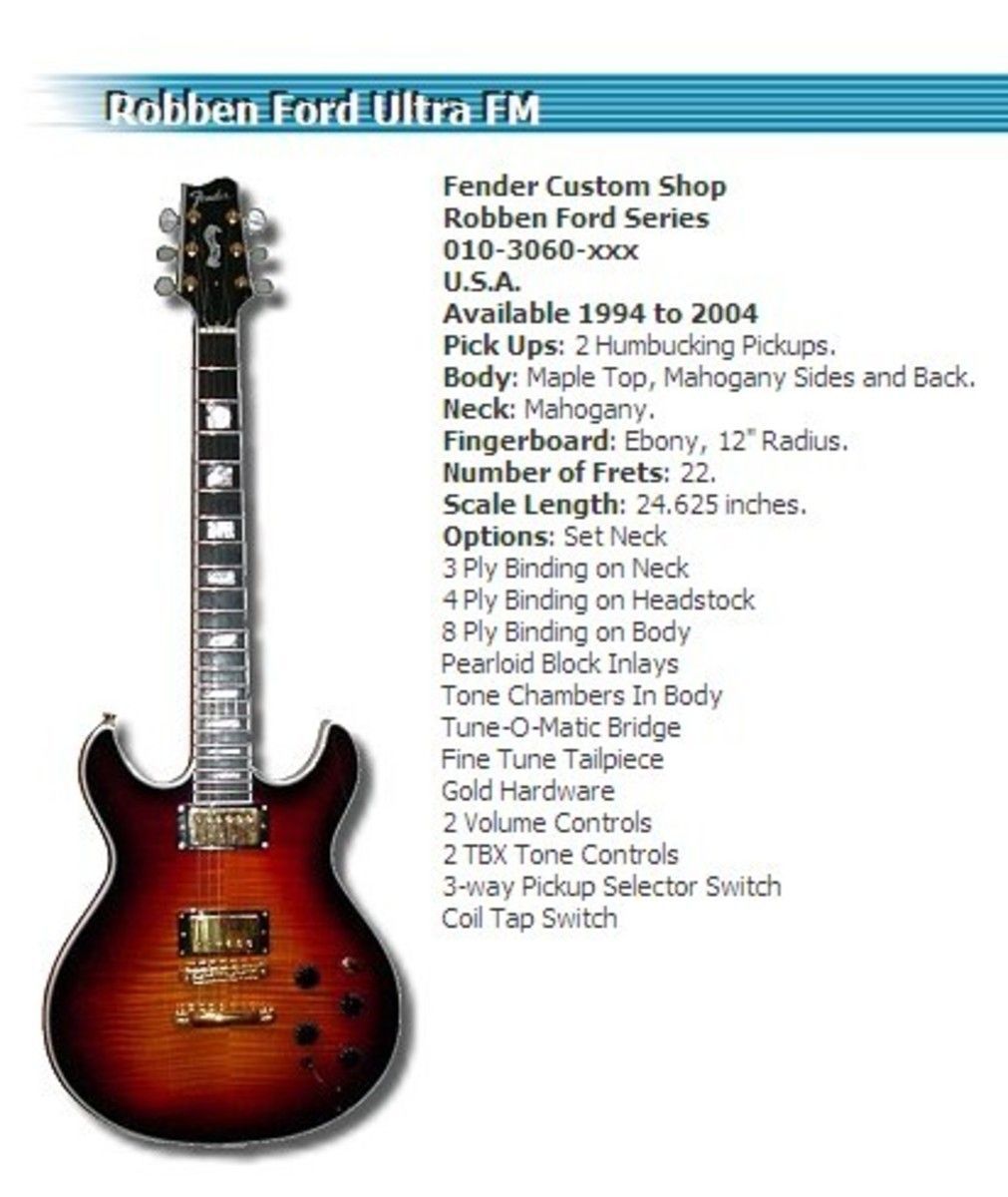 Fender ford guitar robben #2