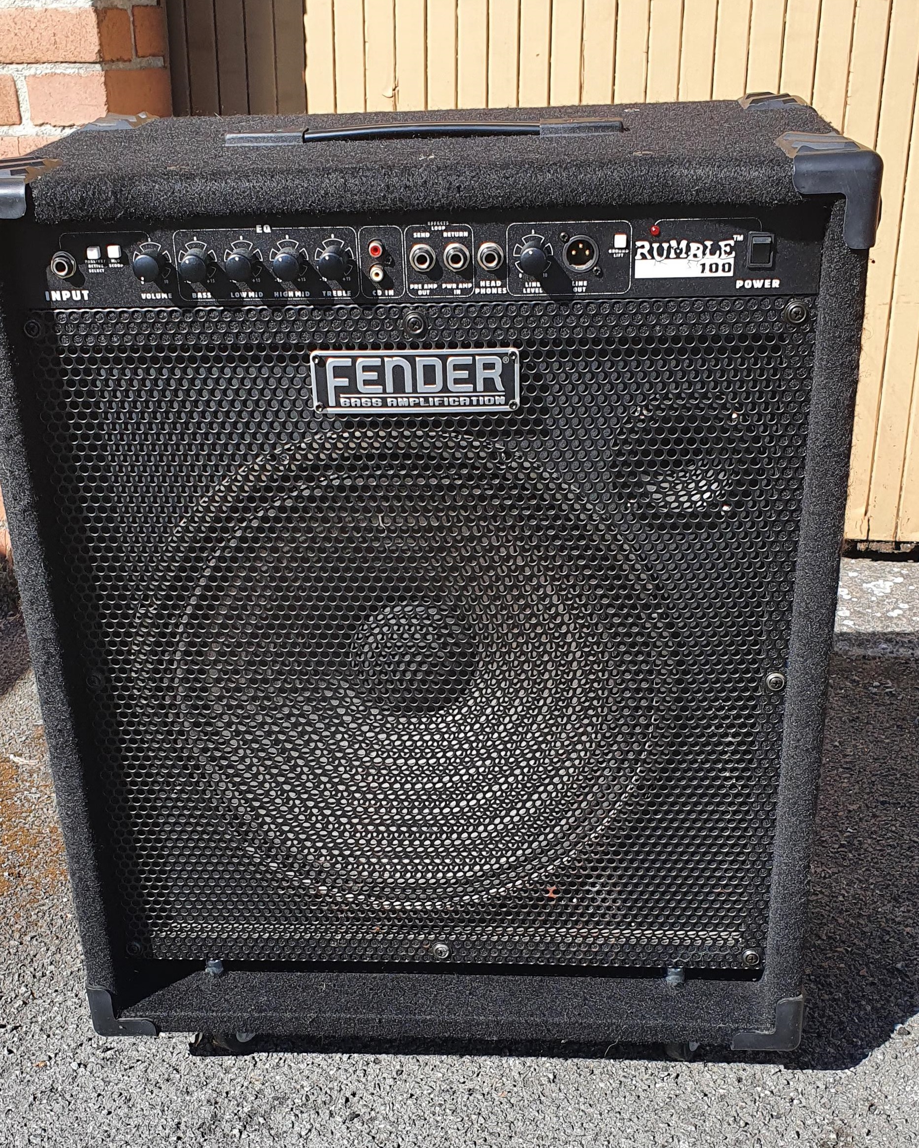 fender rumble 100 1x15