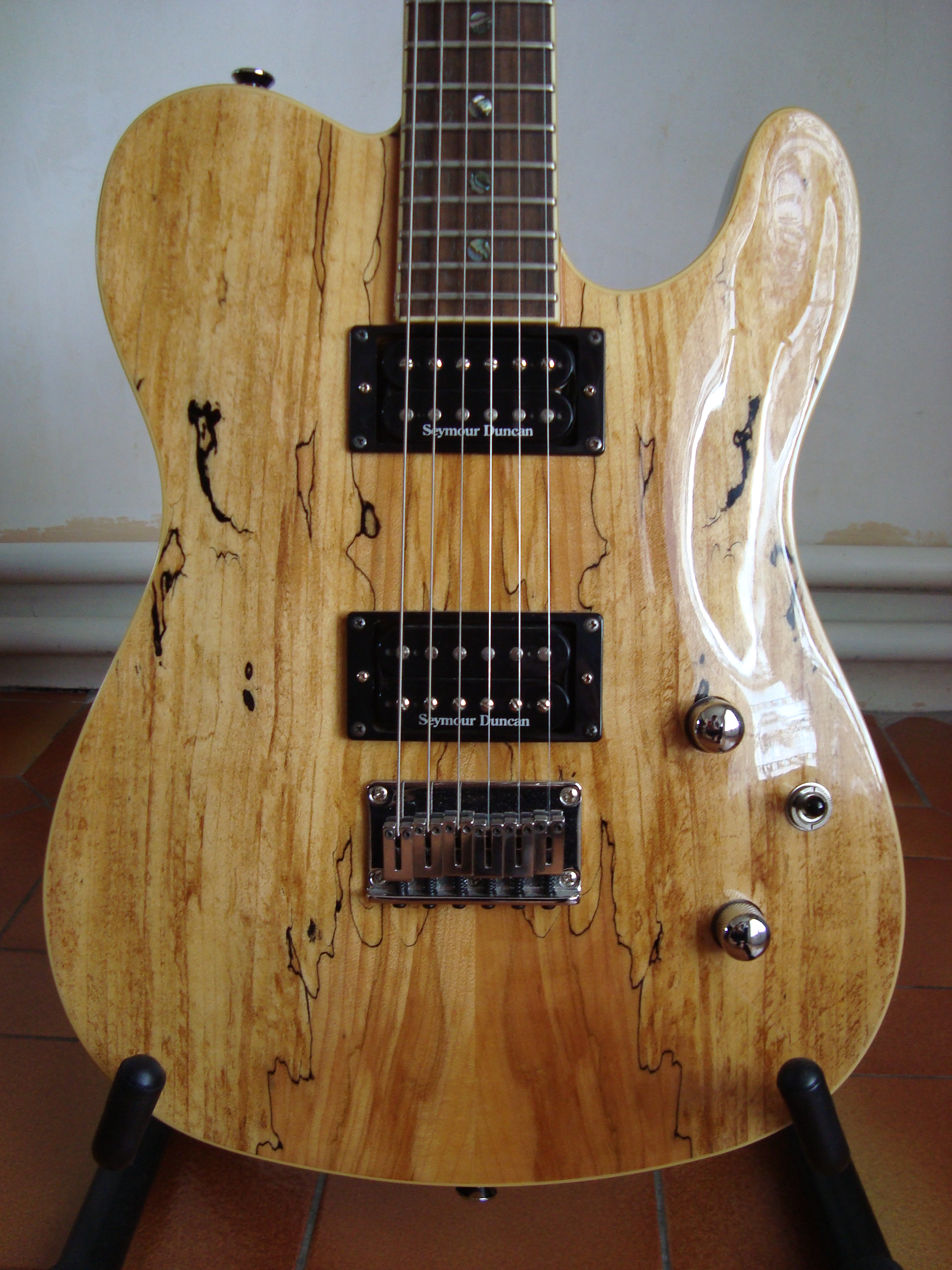 Fender Special Edition Custom Spalted Maple Tele image (#350706