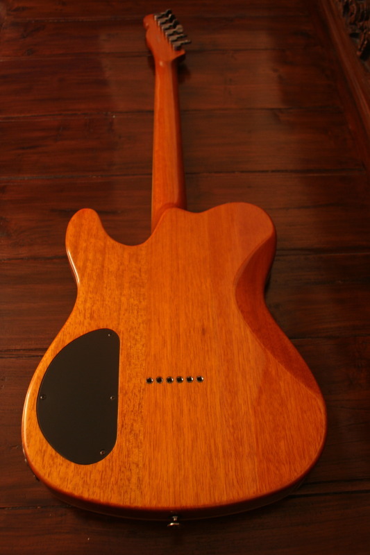 Fender special edition custom telecaster fmt hh electric guitar amber