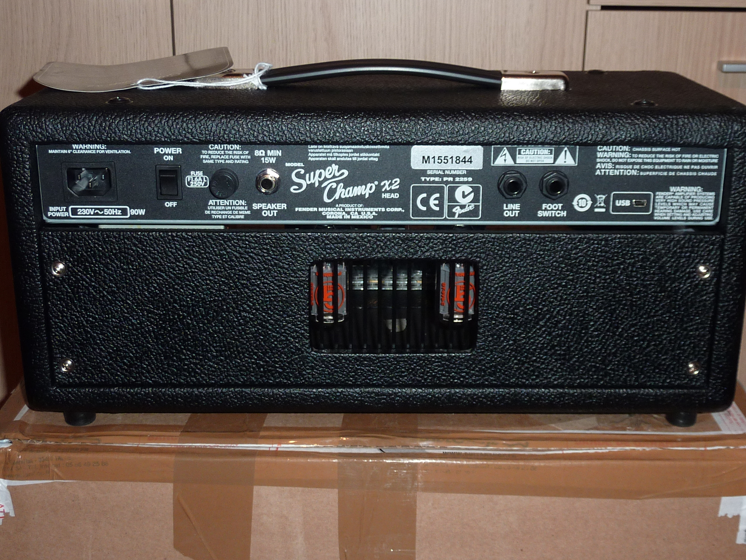 Fender Super Champ X2 Head image (493200) Audiofanzine