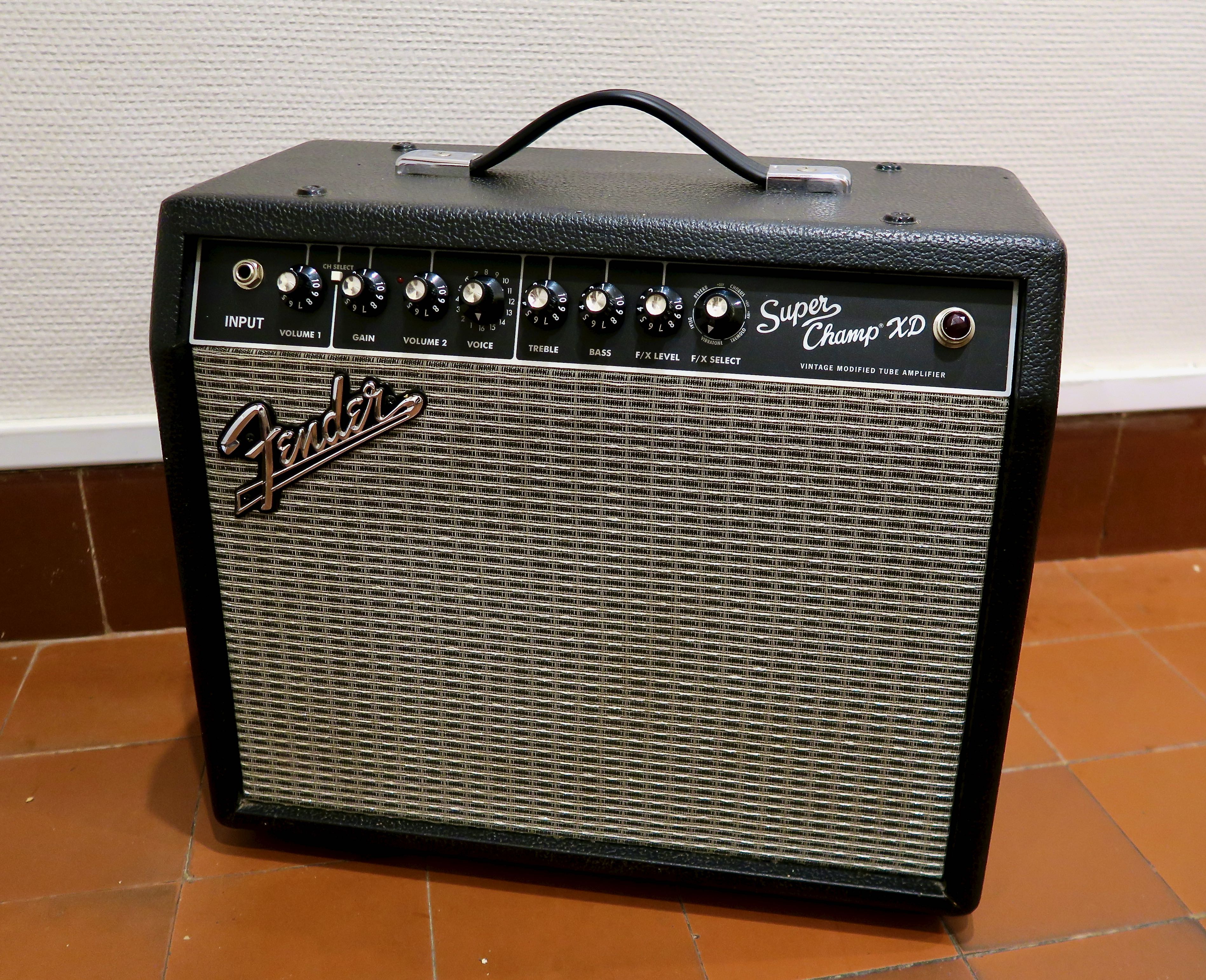 Super Champ Xd Fender Super Champ Xd Audiofanzine