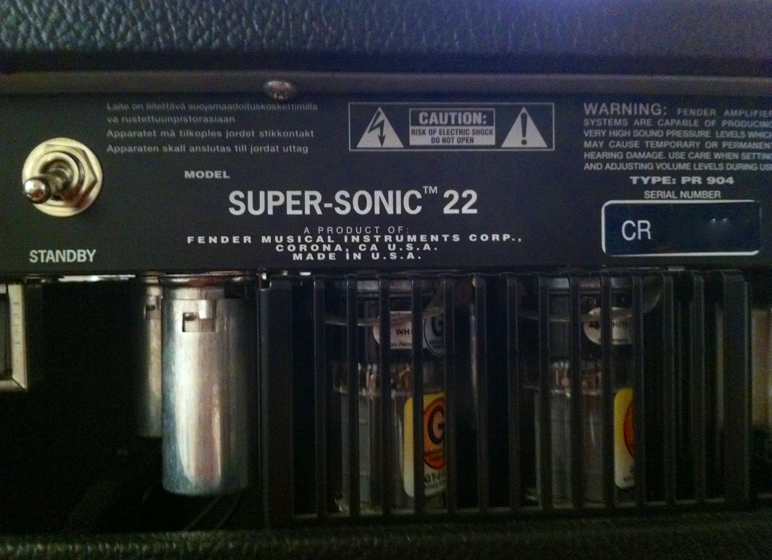 Photo Fender SuperSonic 22 Combo Fender SuperSonic 22 Combo (1079454) Audiofanzine