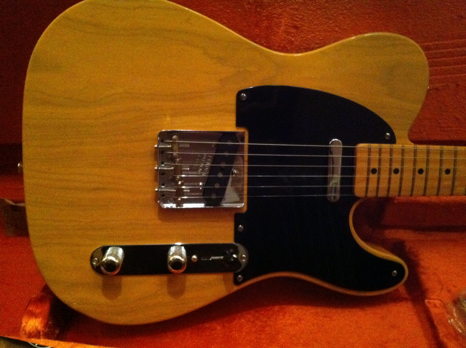 Photo Fender Telecaster (1952) : Fender Télécaster 52 (#312604 ...