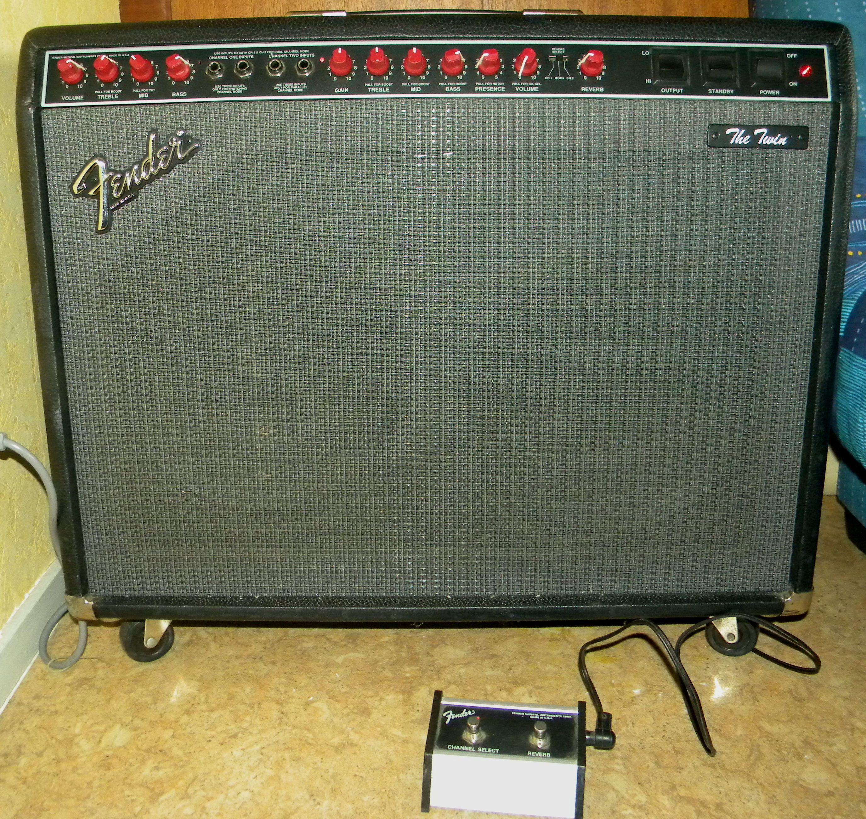 Photo Fender The Twin Fender The Twin "Red Knob" (247558) Audiofanzine