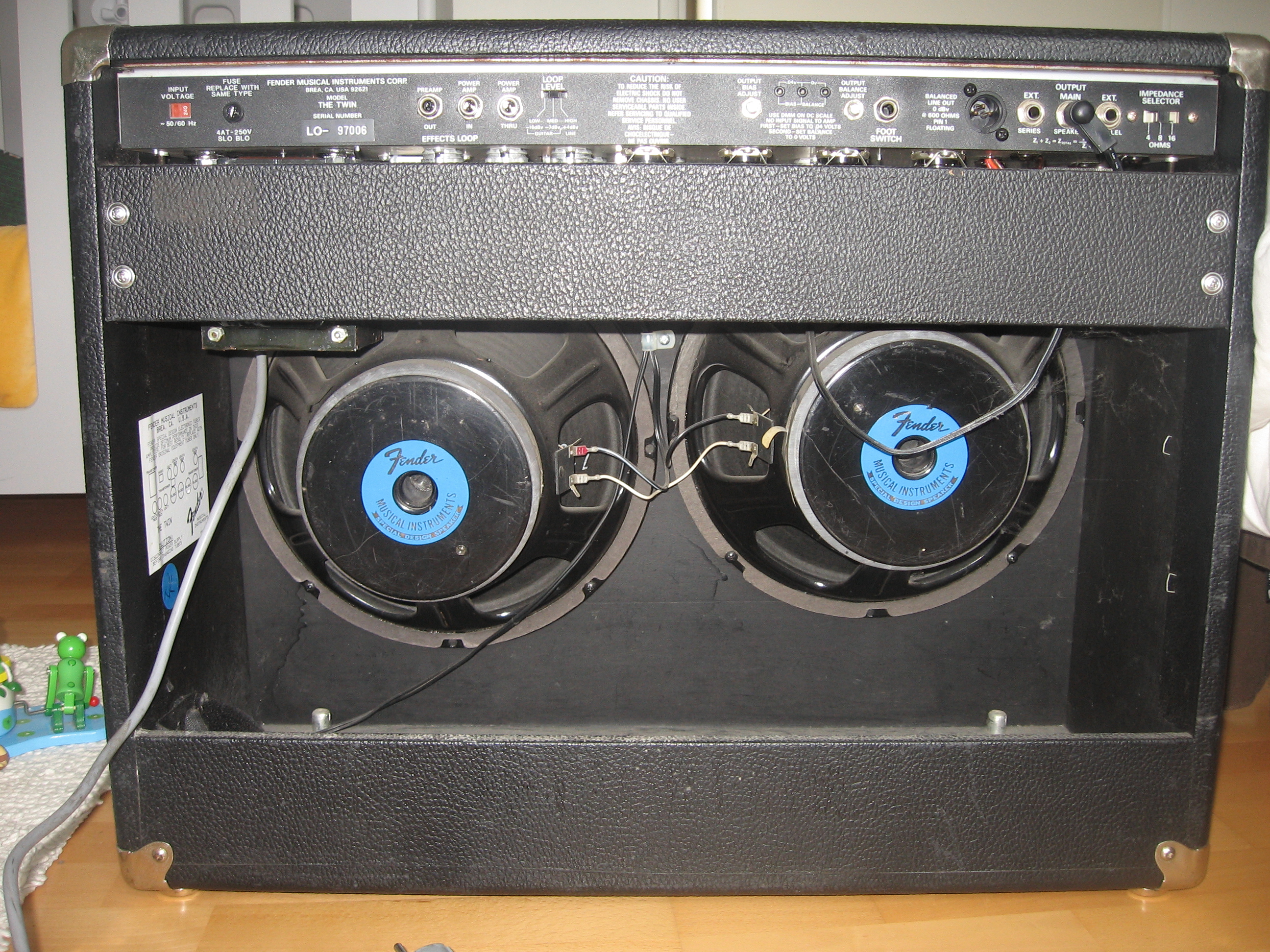 Photo Fender The Twin Fender The Twin "Red Knob" (946109) Audiofanzine