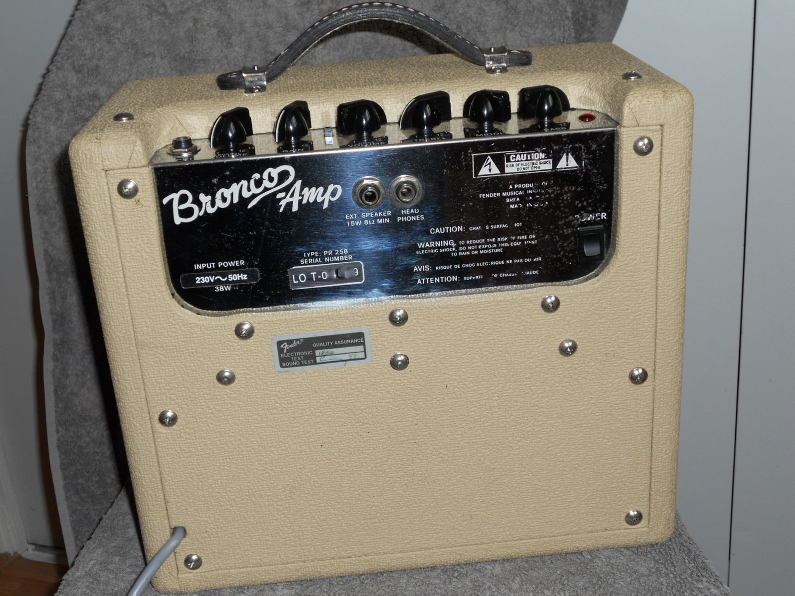 Fender Tweed Bronco Amp image (#201230) - Audiofanzine