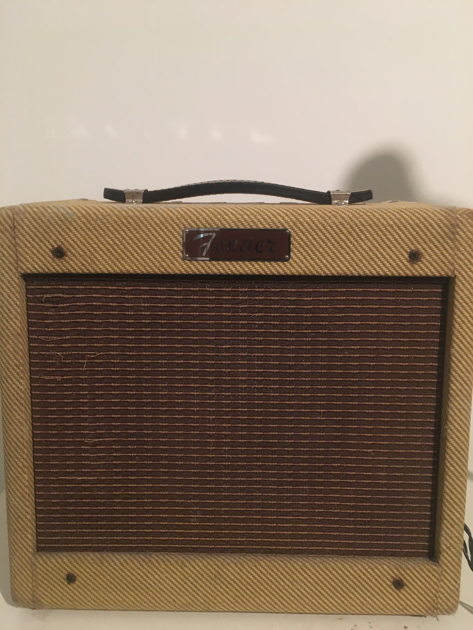 Fender Tweed Bronco Amp - Audiofanzine