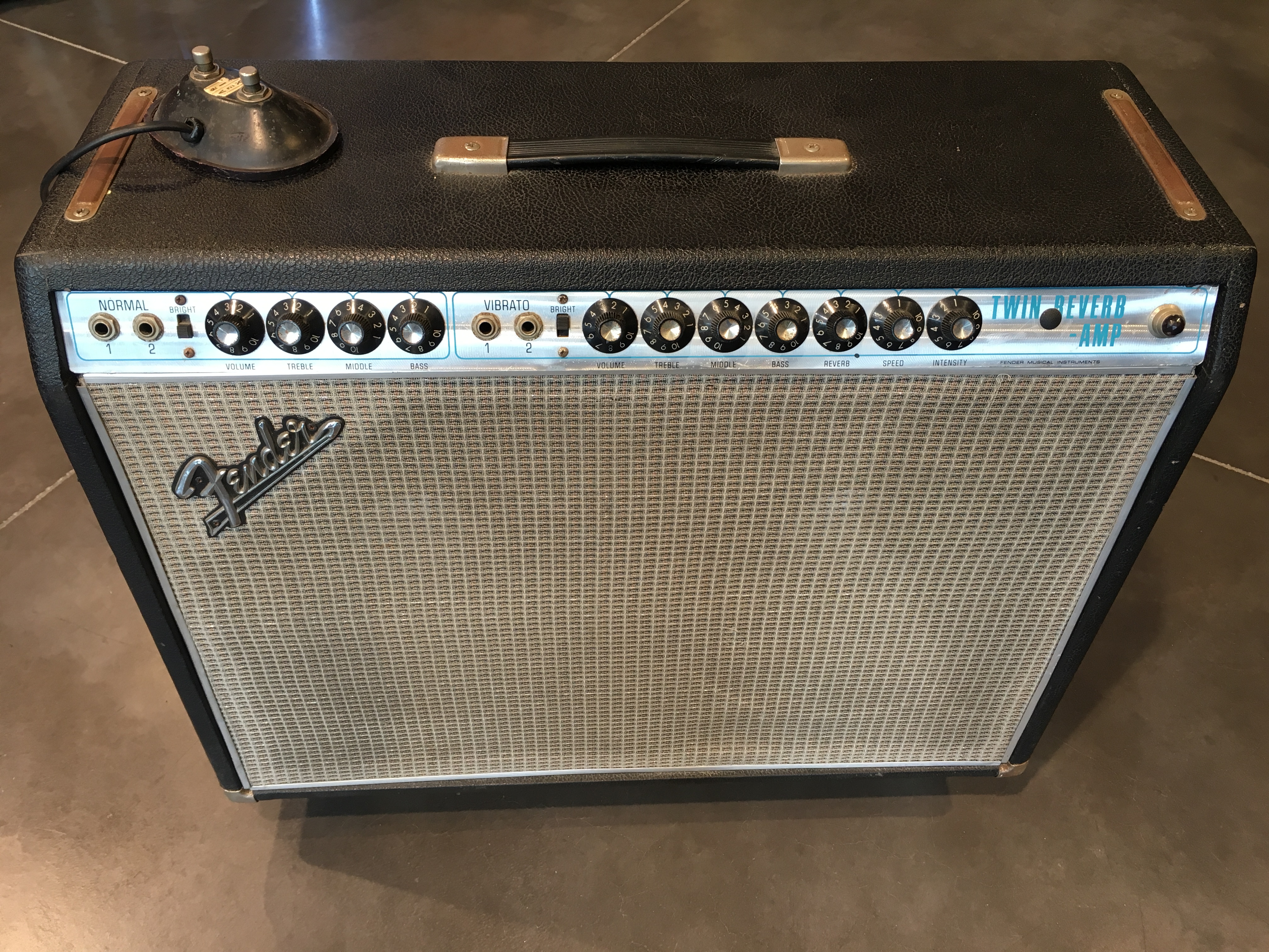 Photo Fender Twin Reverb 